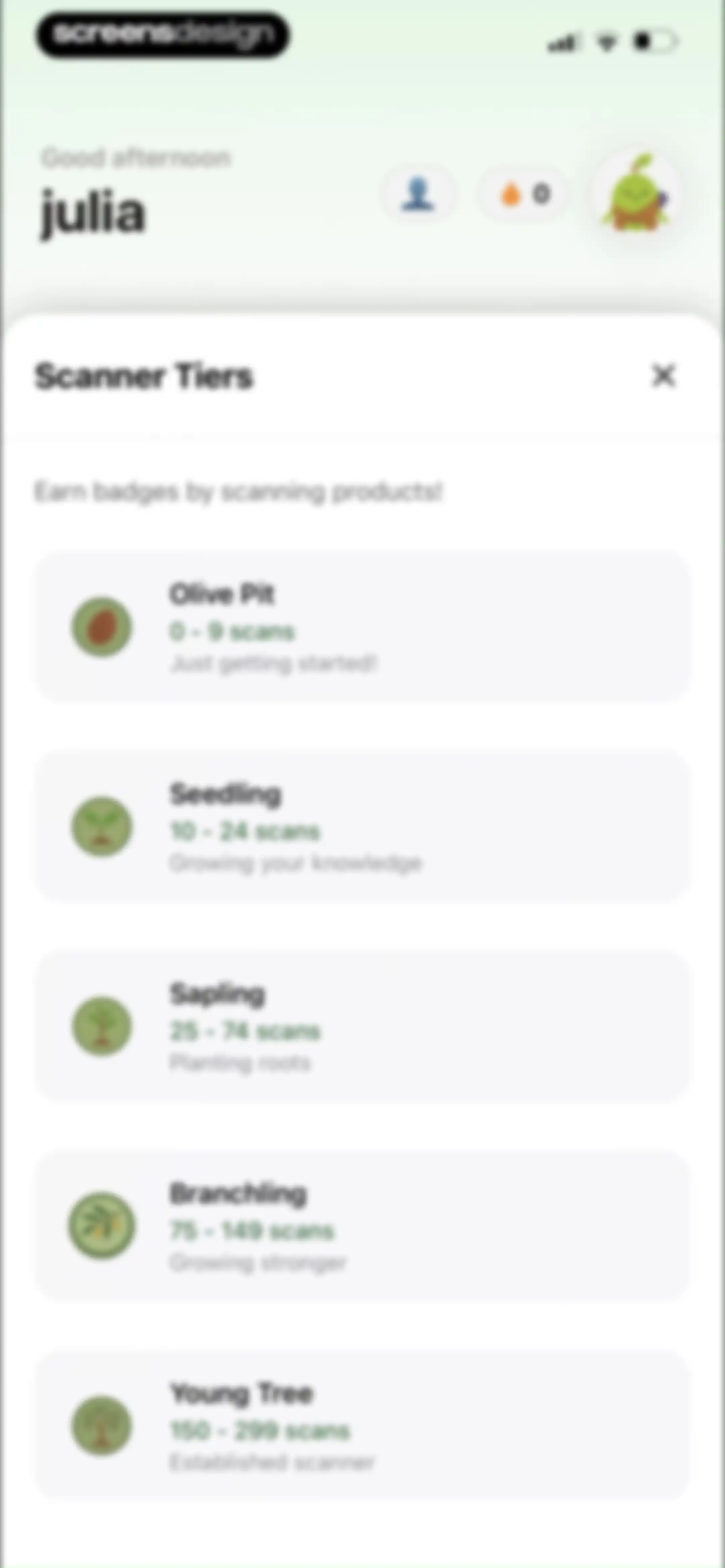 Olive: Food & Cosmetic Scanner screen 65