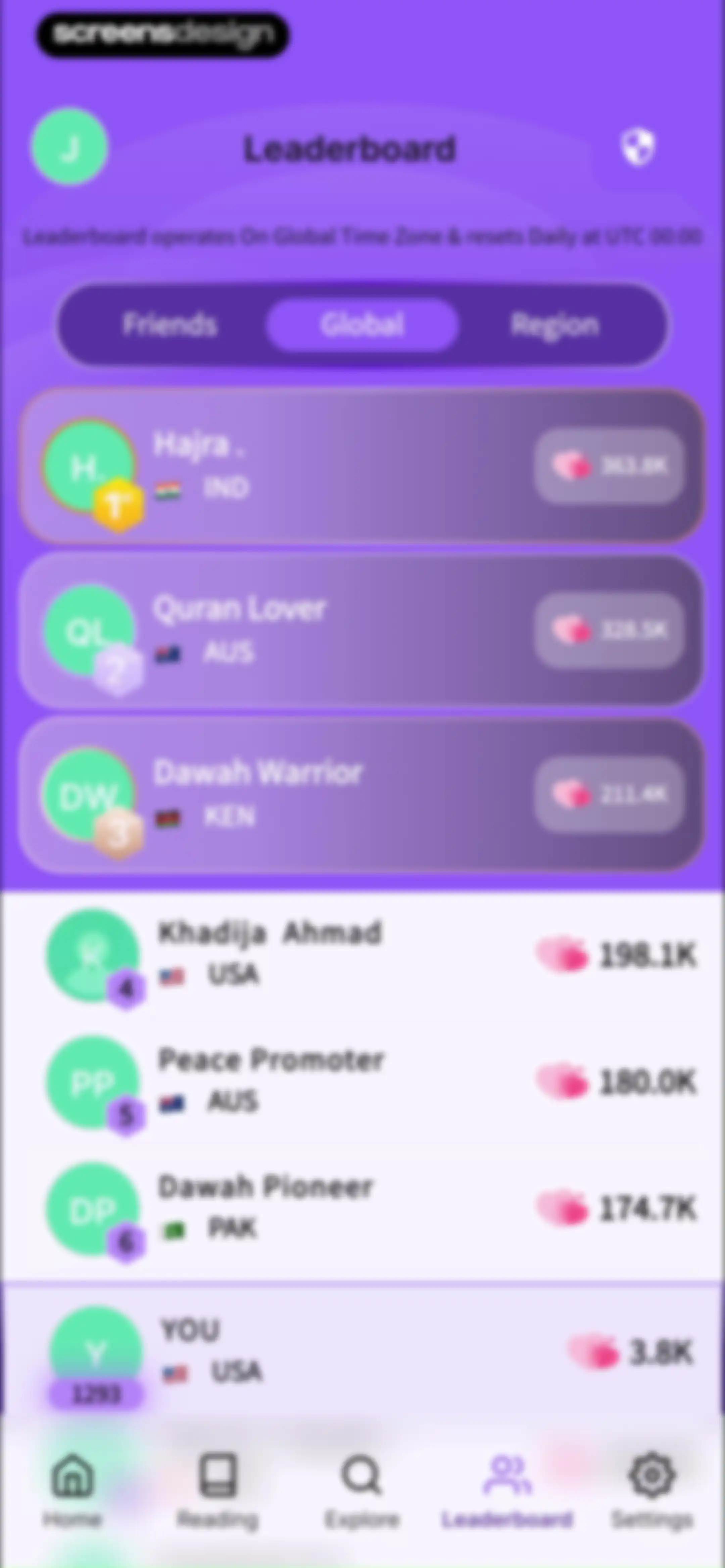 Quran by Quranly screen 100