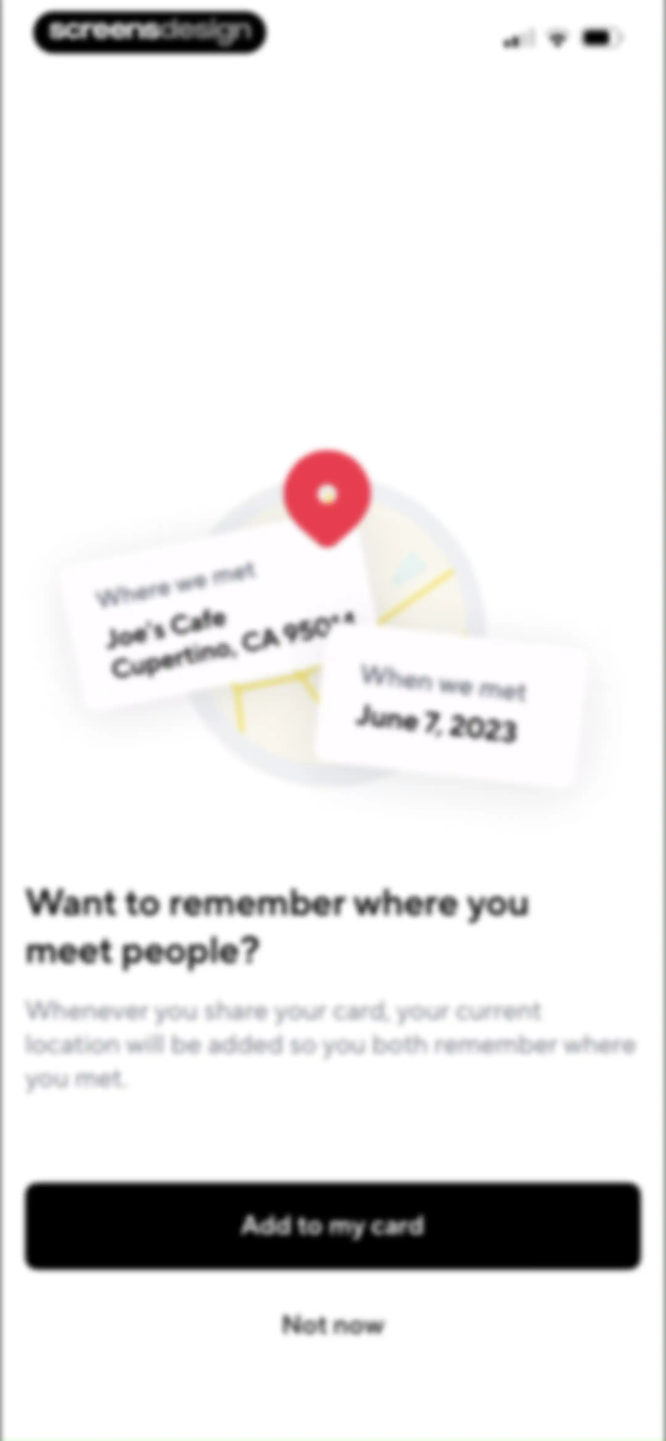 Blinq: Digital Business Card screen 28