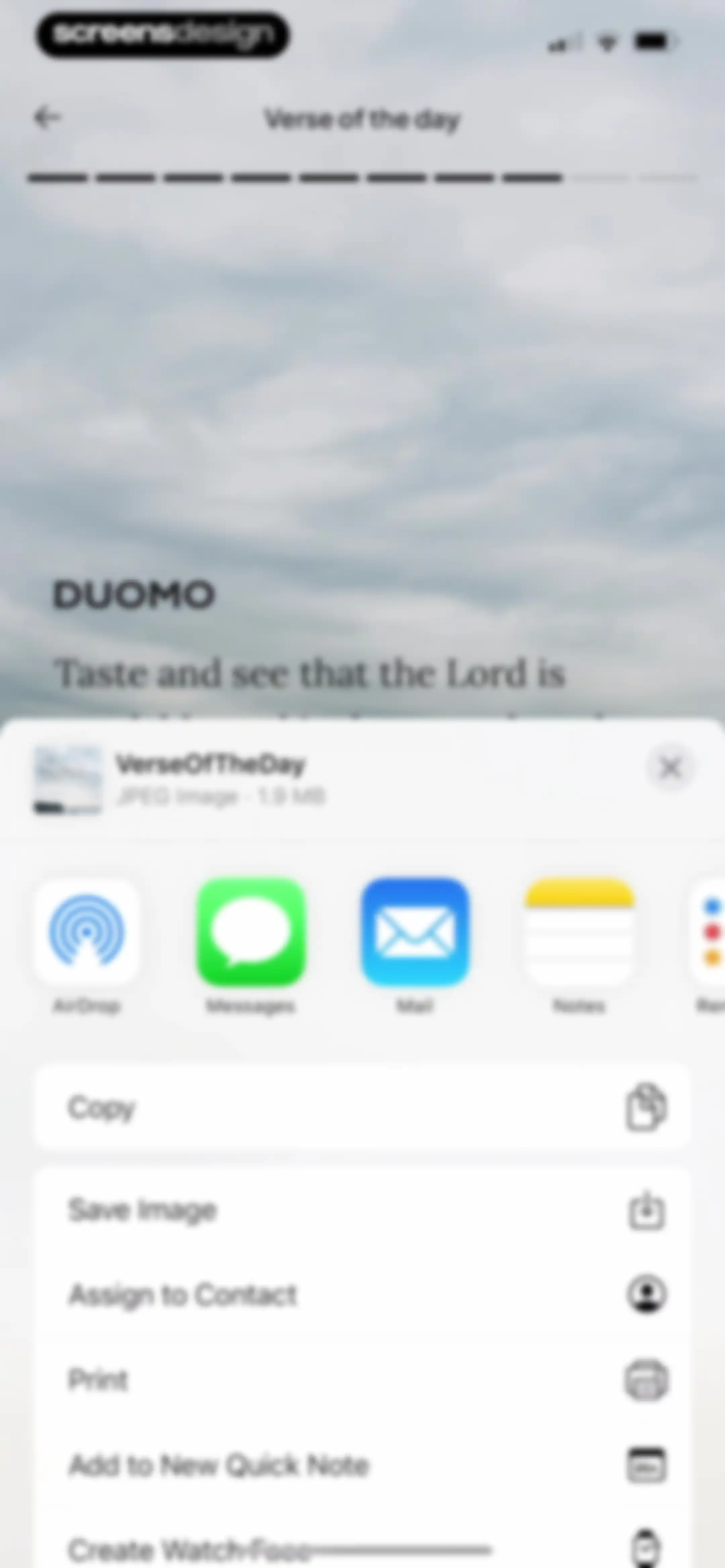 Duomo: Daily Prayer & Bible screen 93
