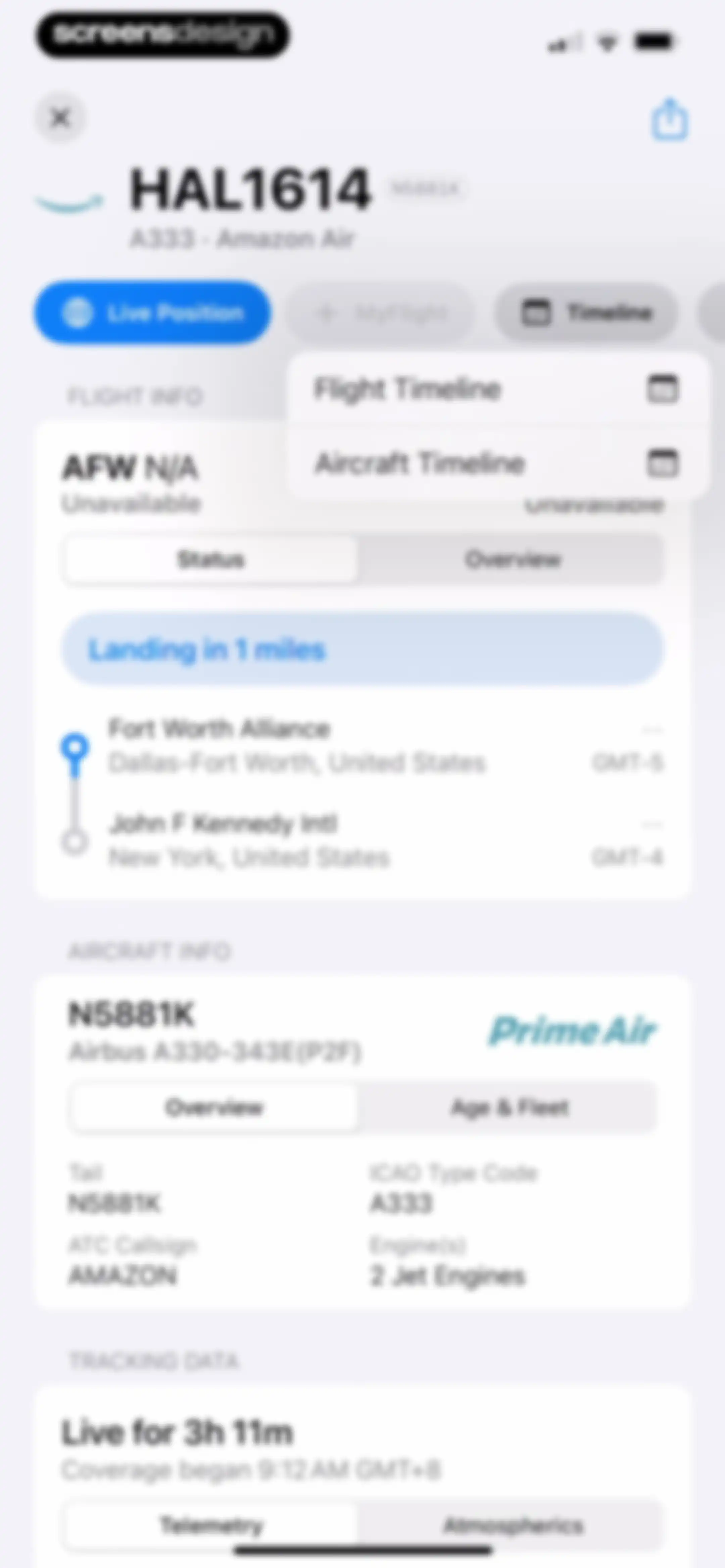 Plane Finder ⁃ Flight Tracker screen 41