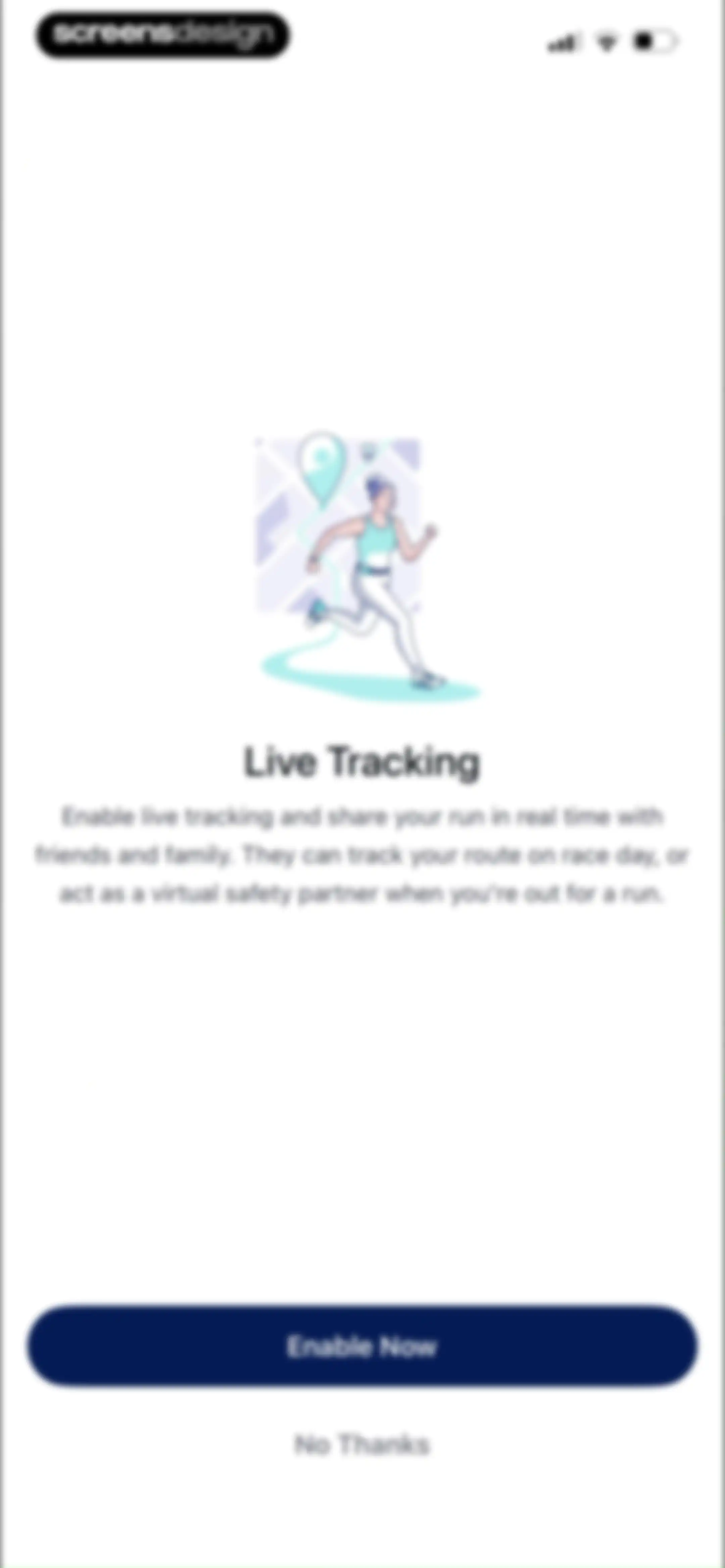 ASICS Runkeeper—Run Tracker screen 34