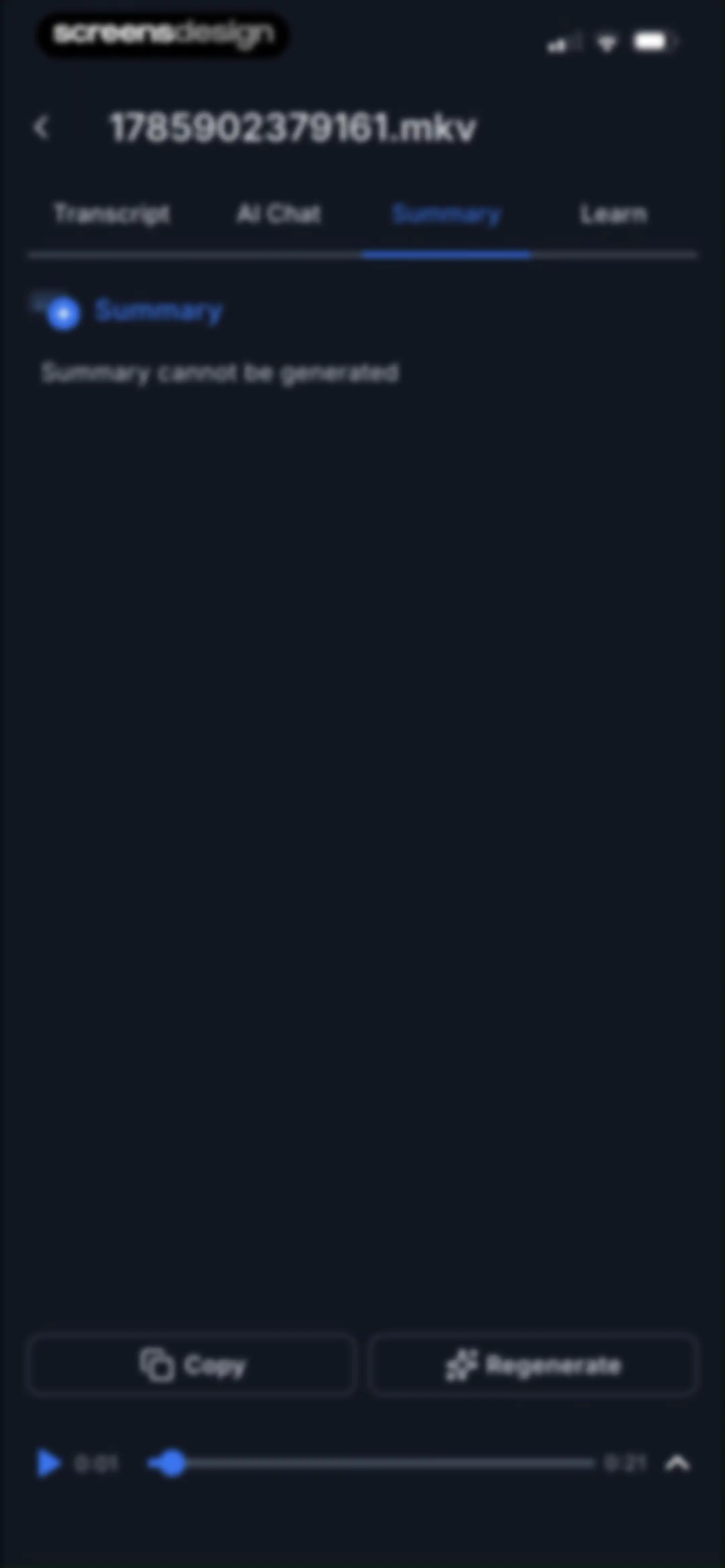 Transkriptor - Speech to Text screen 47