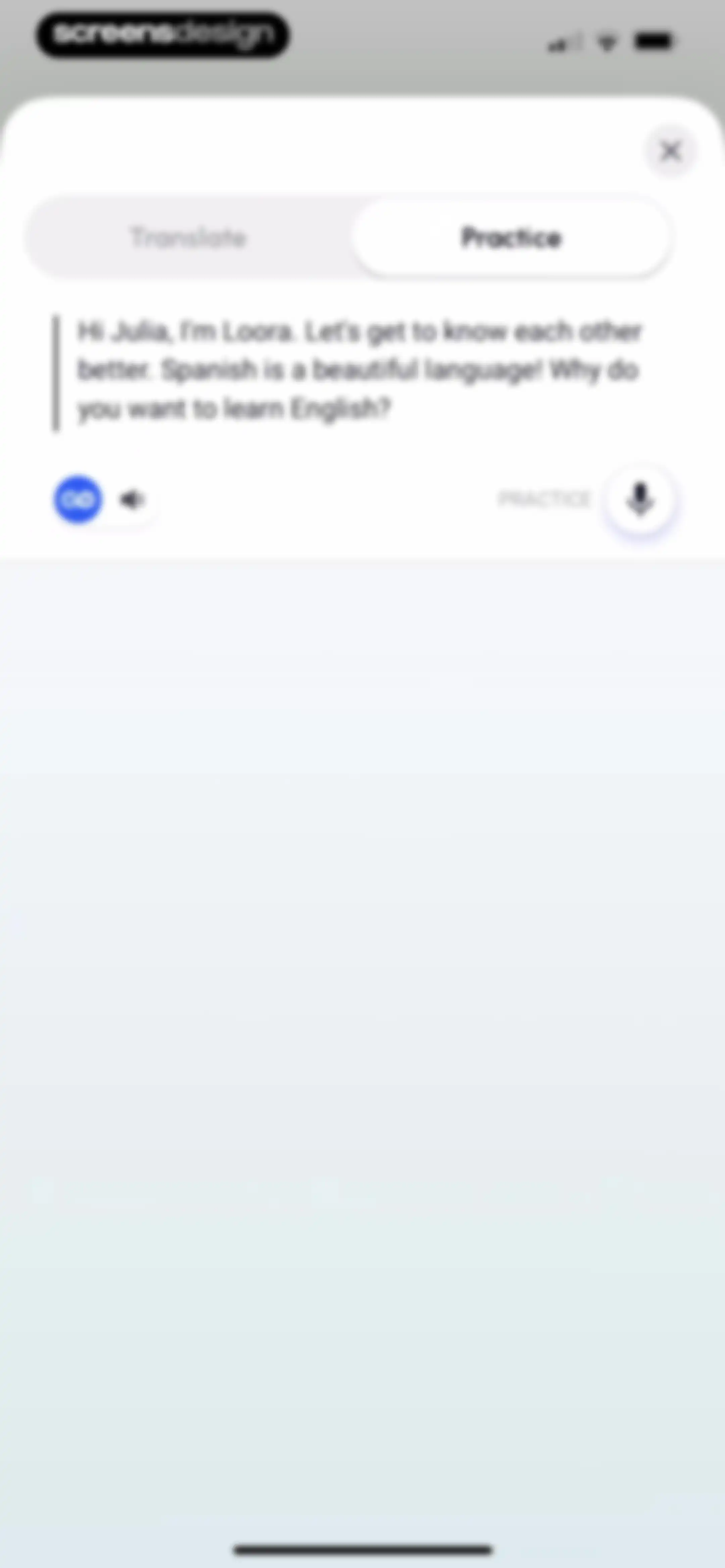 Speak English with Loora AI screen 43