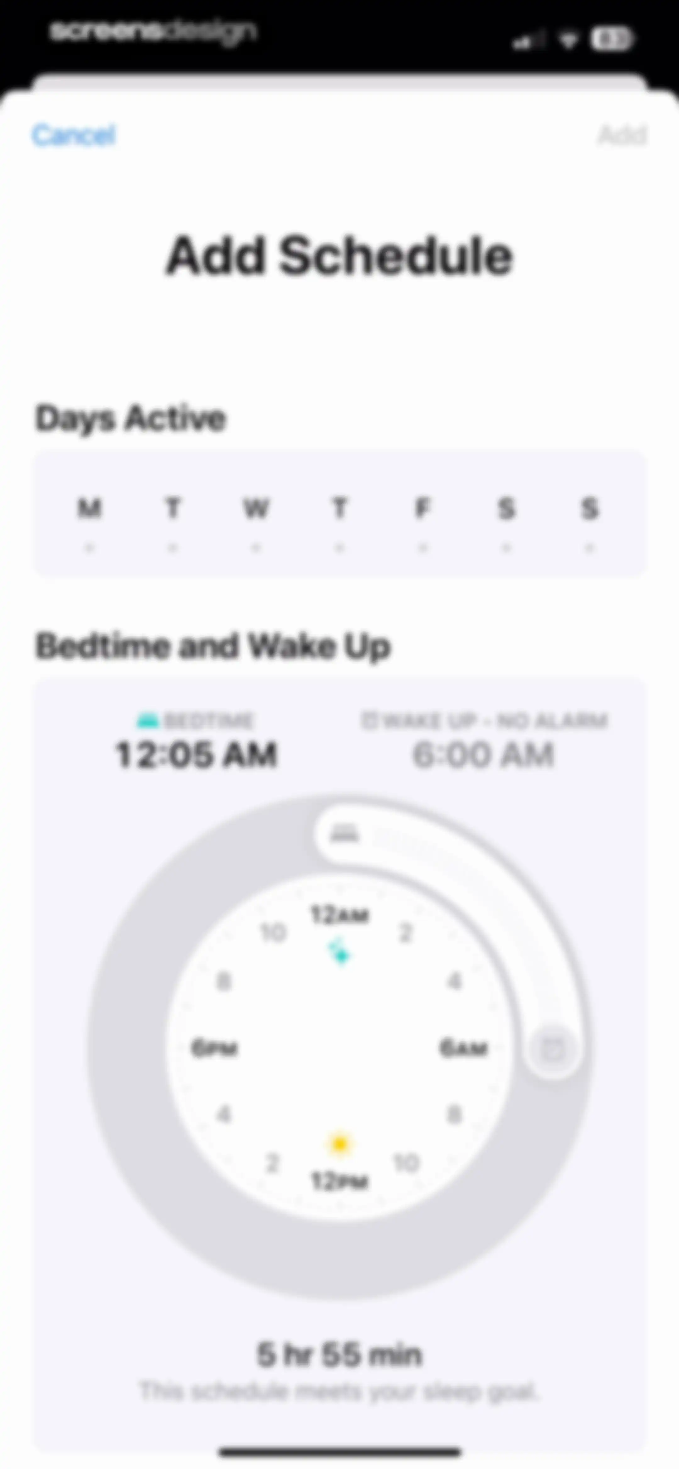 Apple Health screen 159