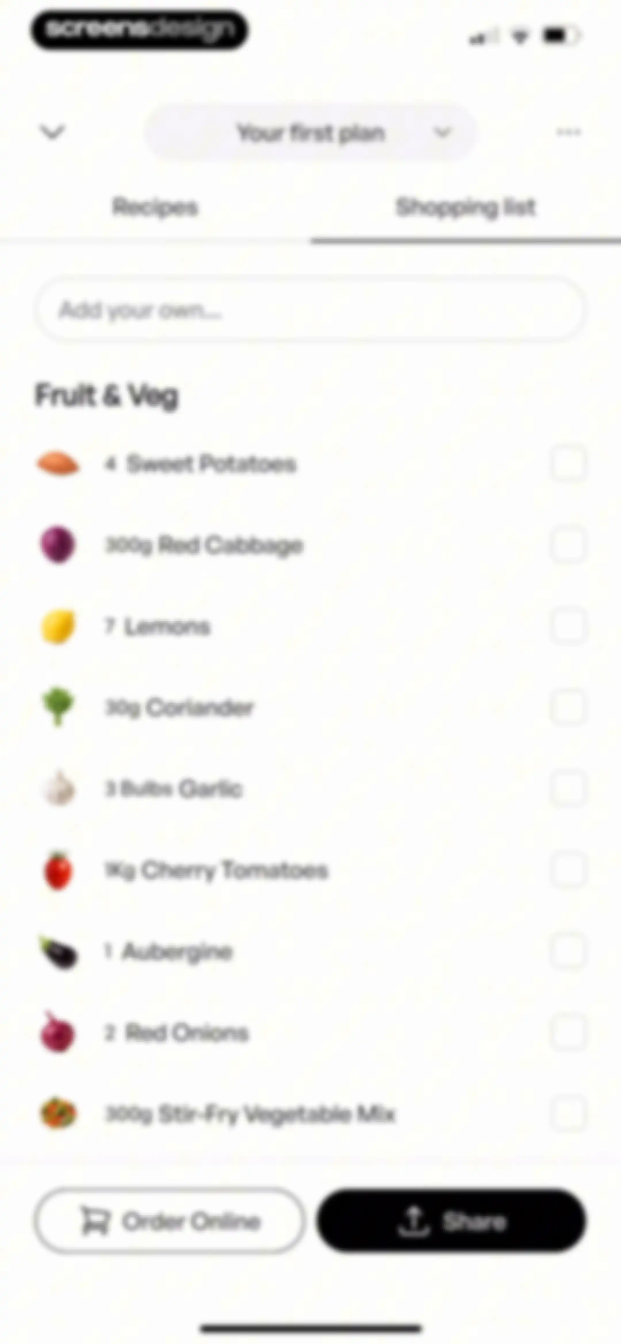 Mob: Meal Planner and Recipes screen 29
