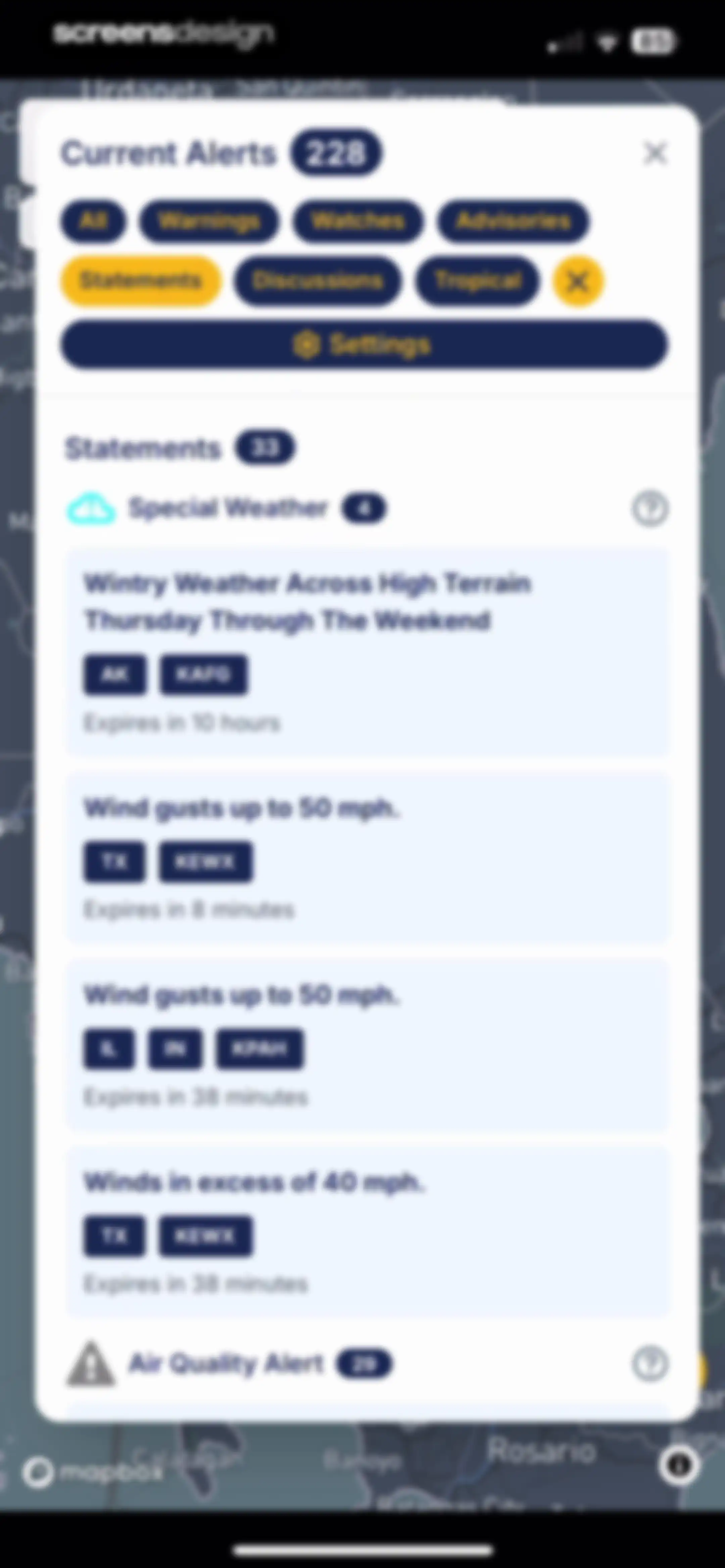 WeatherWise.app screen 33