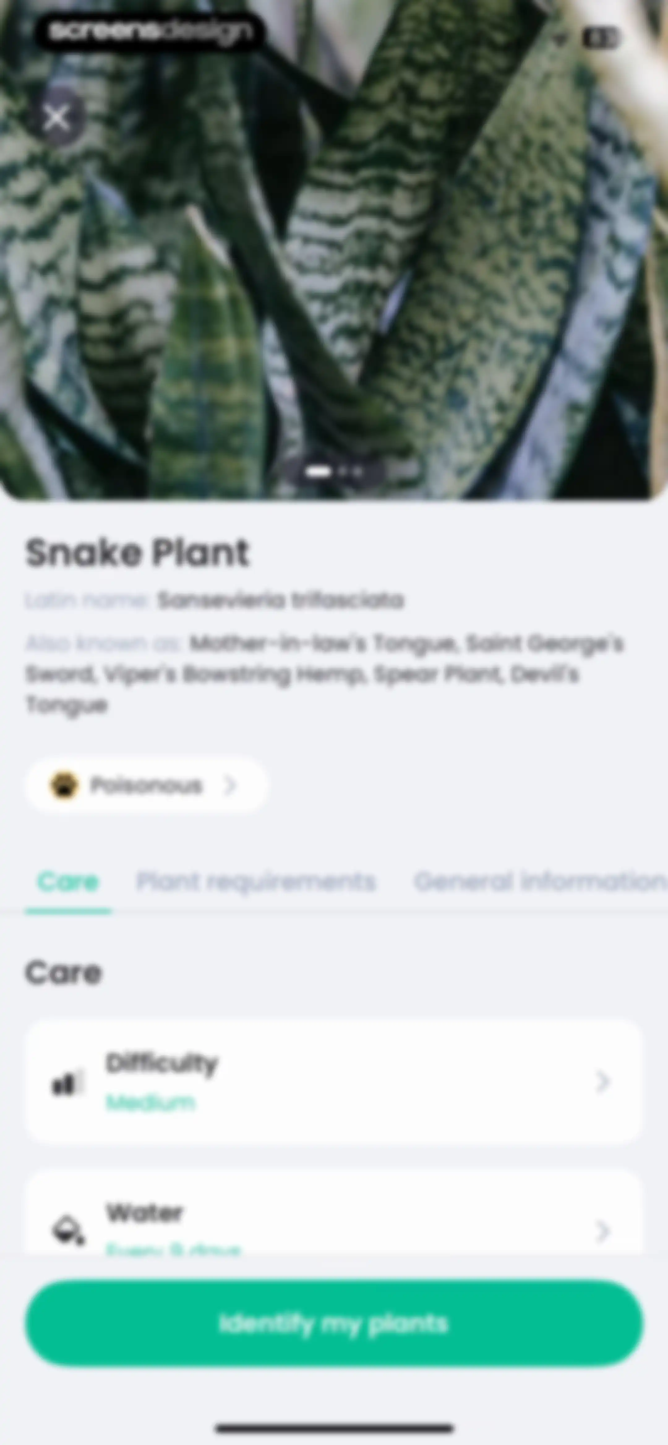 PlantIn: Plant Identifier・Care screen 18