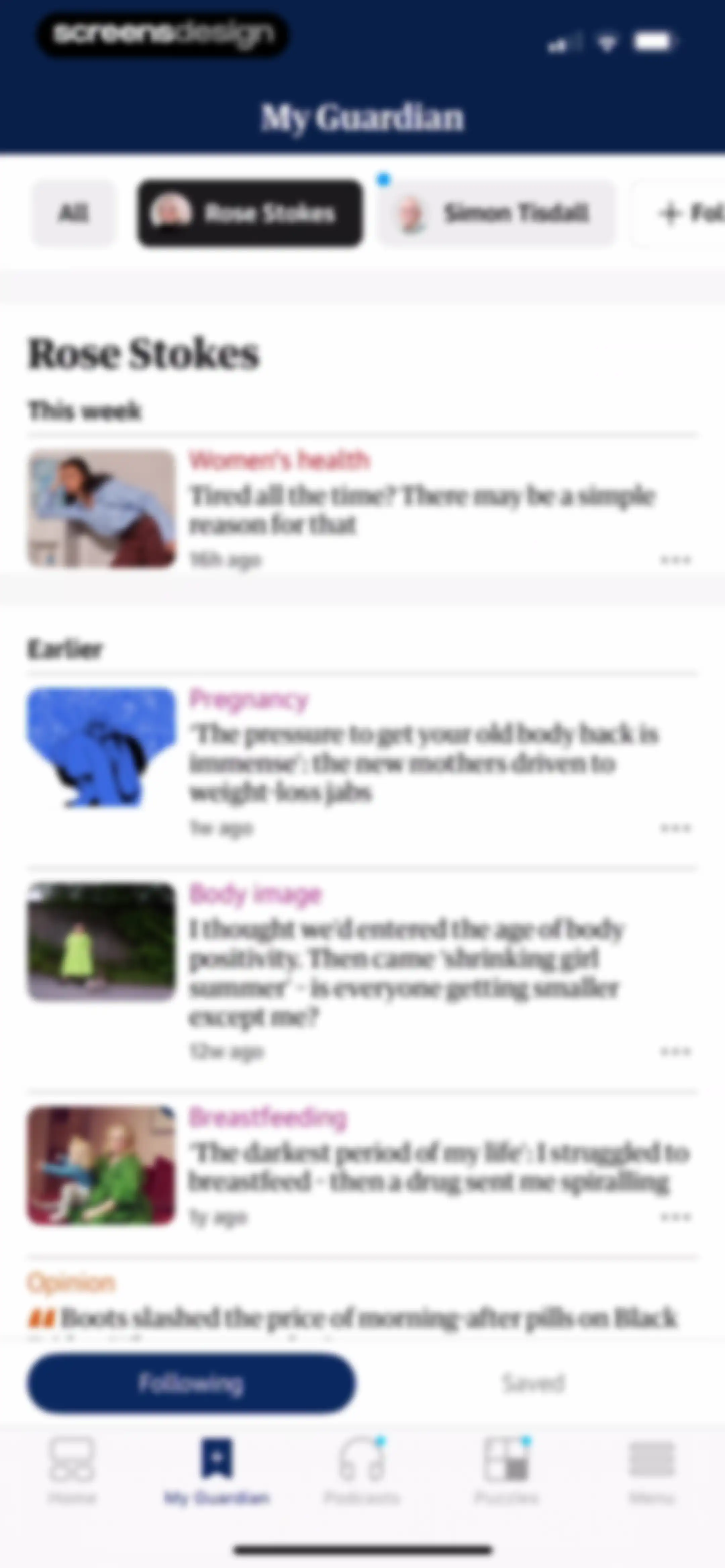 The Guardian - US & World News screen 53