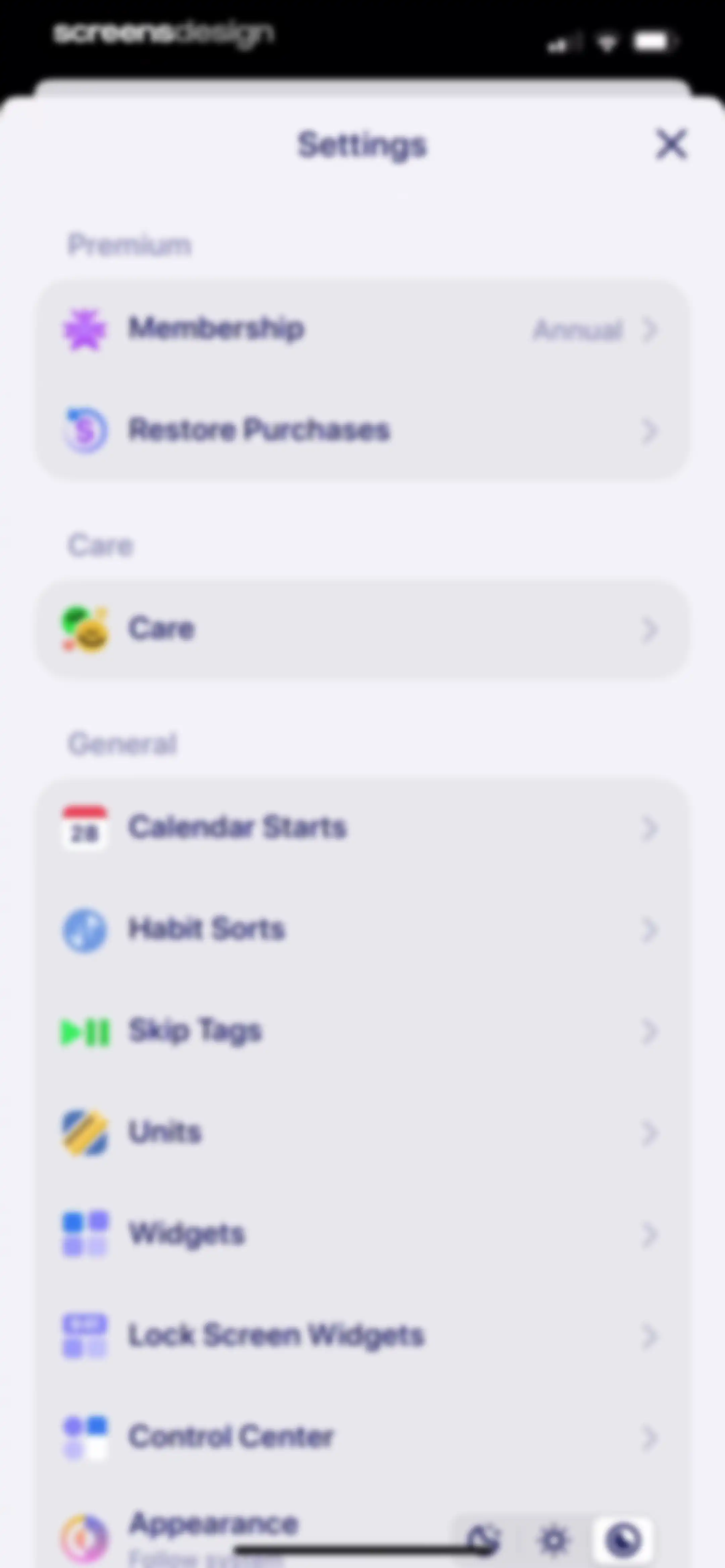 Grow: Health & Fitness screen 135