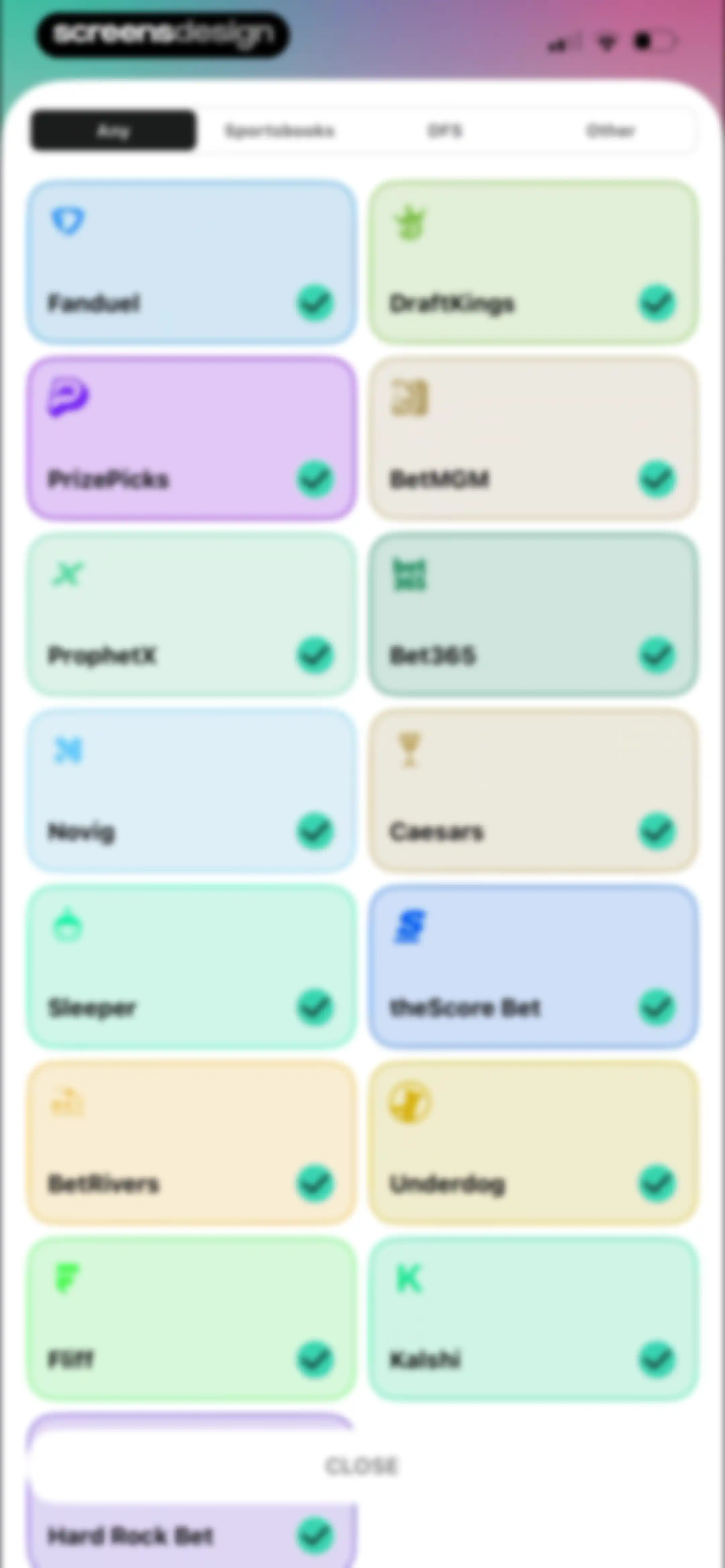 Outlier: Smart Sports Betting screen 112