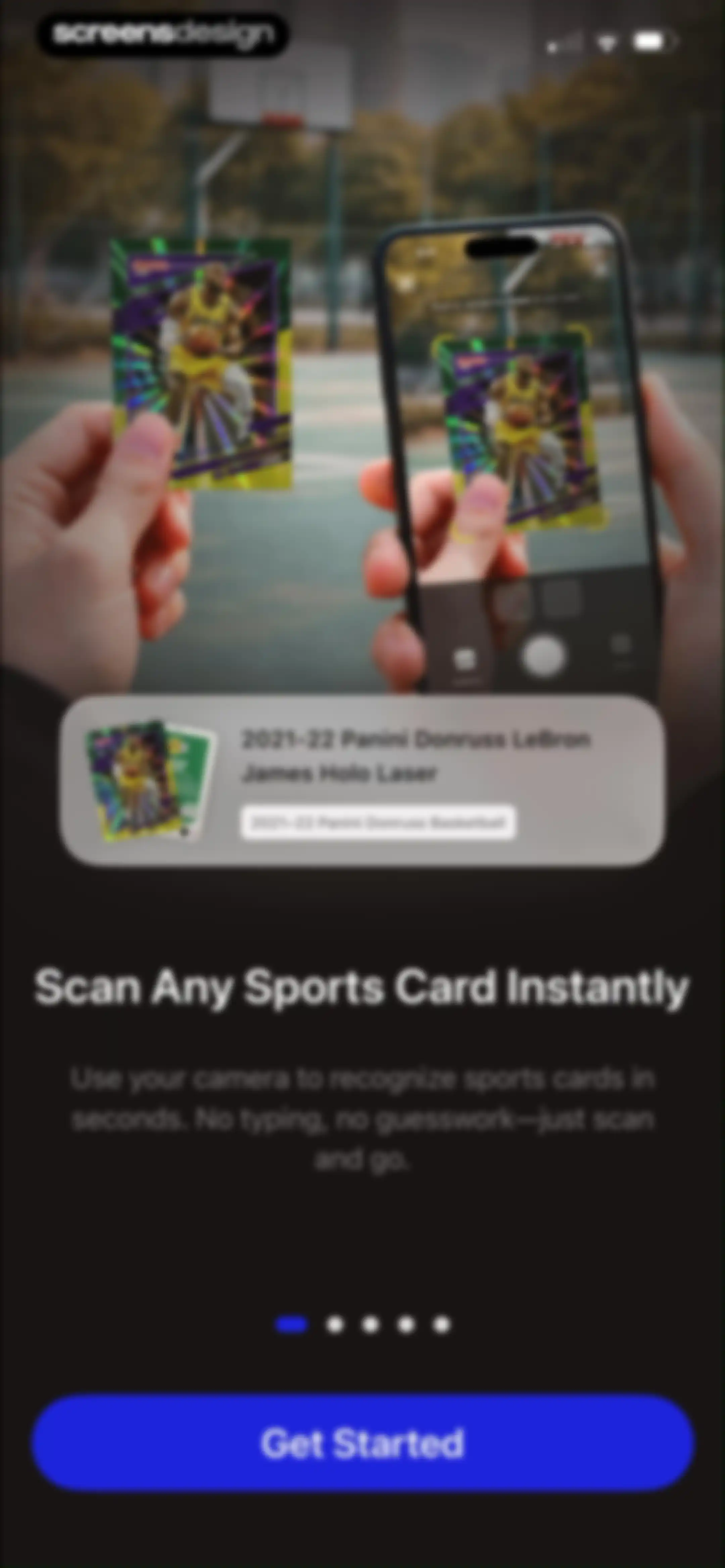 Sports Card Scanner: Spoly screen 3
