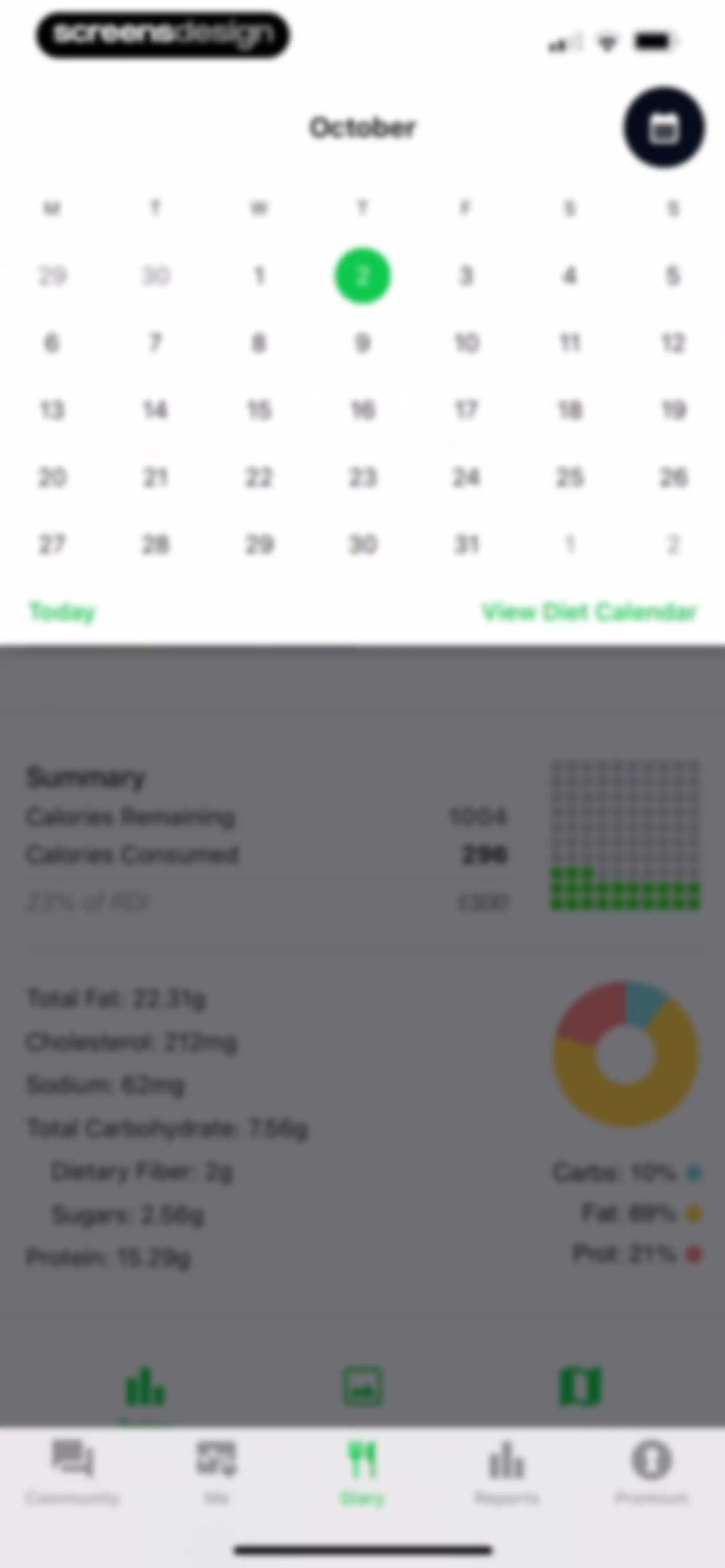 Calorie Counter by fatsecret screen 154