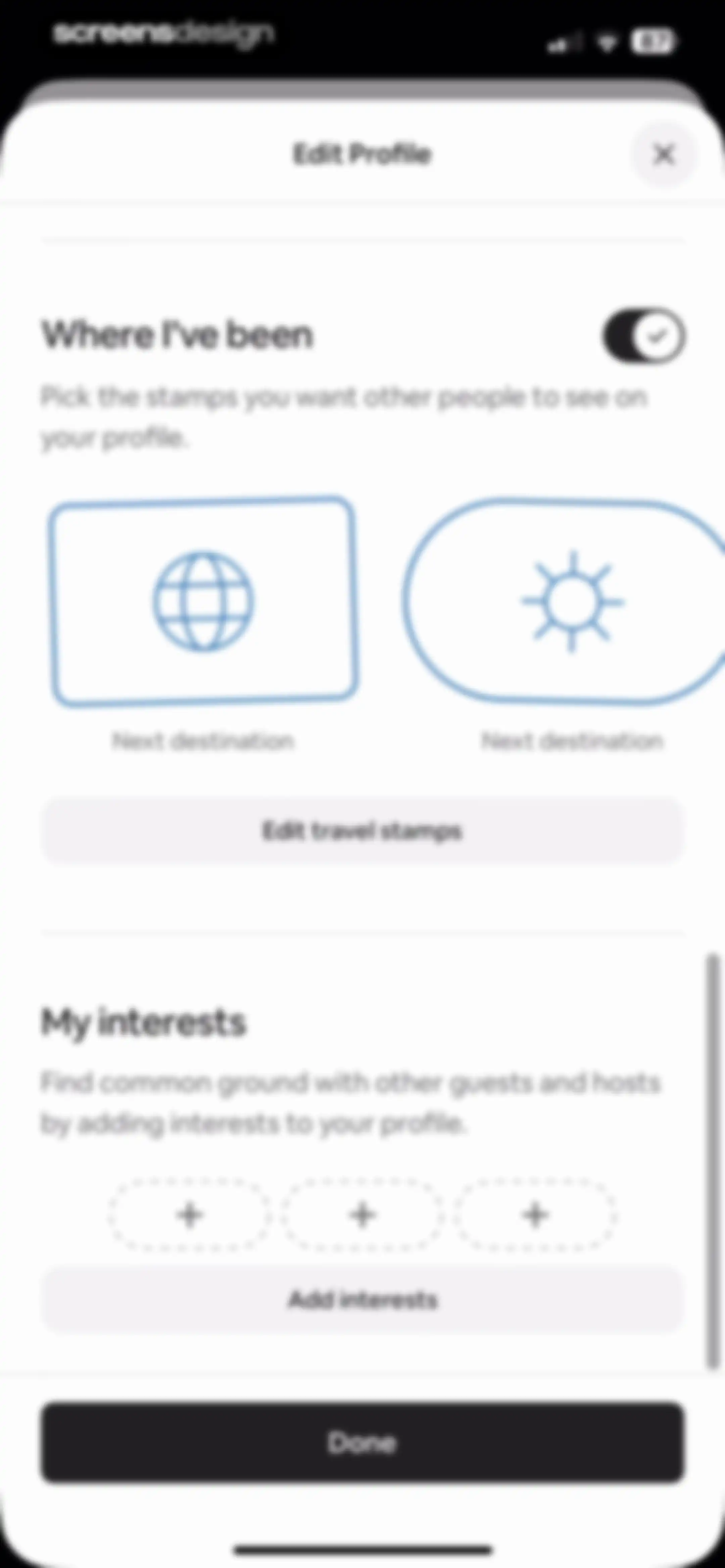 Airbnb screen 116