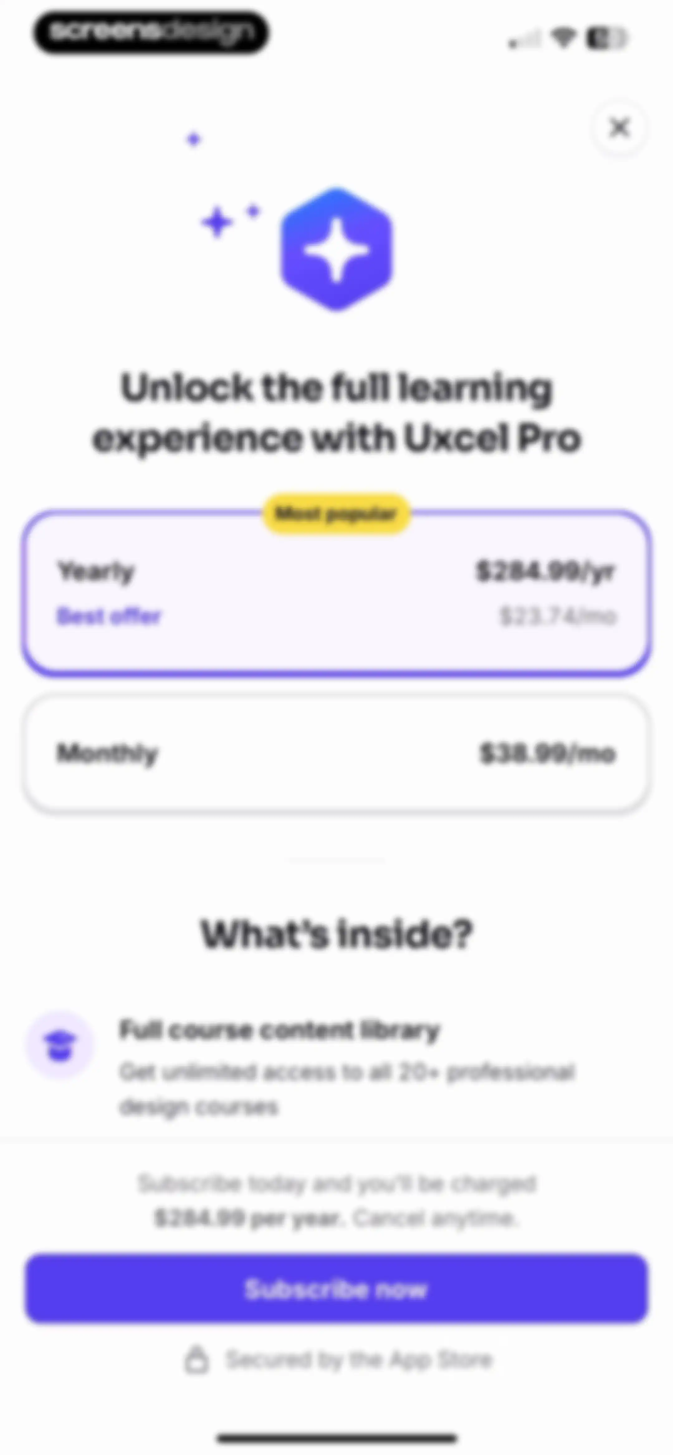 Uxcel: Learn UX & UI Design screen 98
