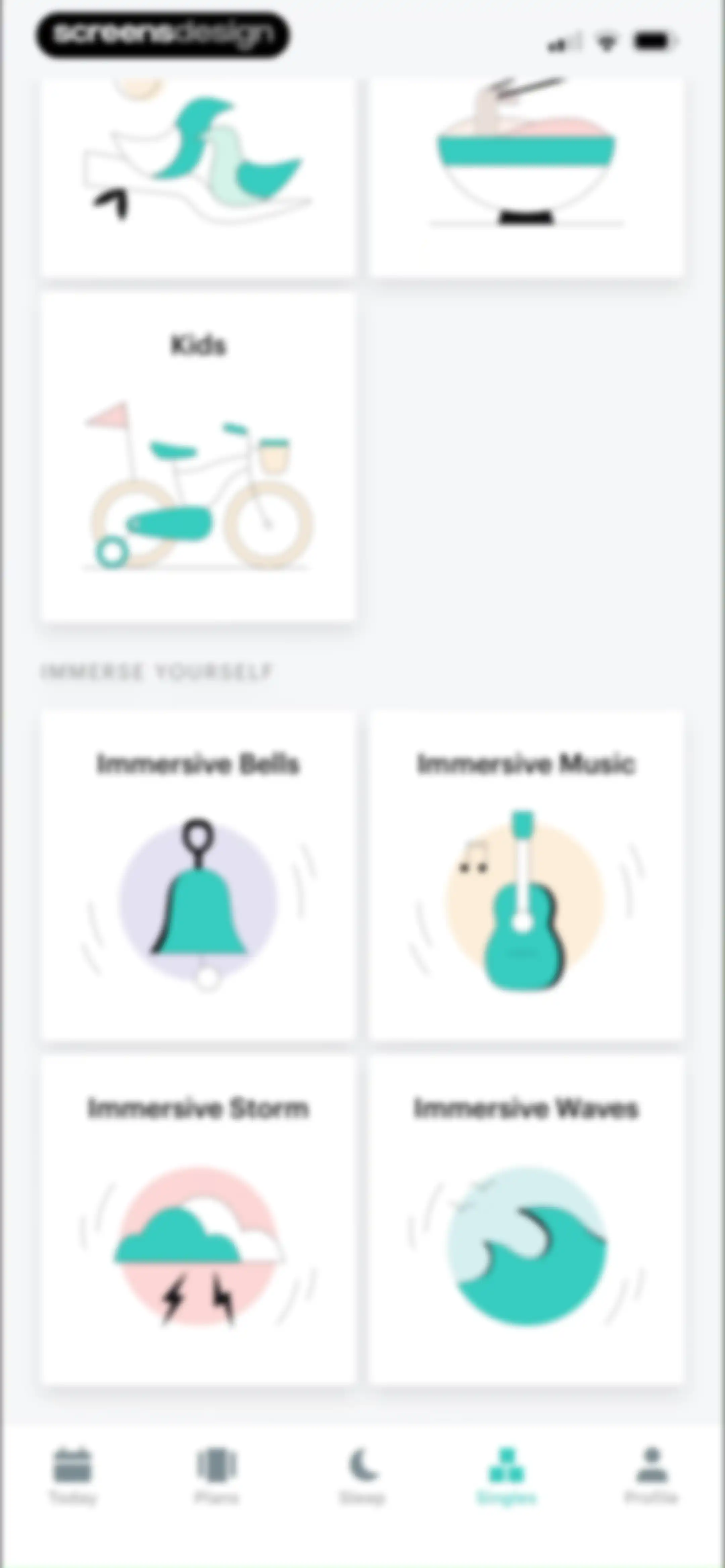 Balance: Meditation & Sleep screen 89
