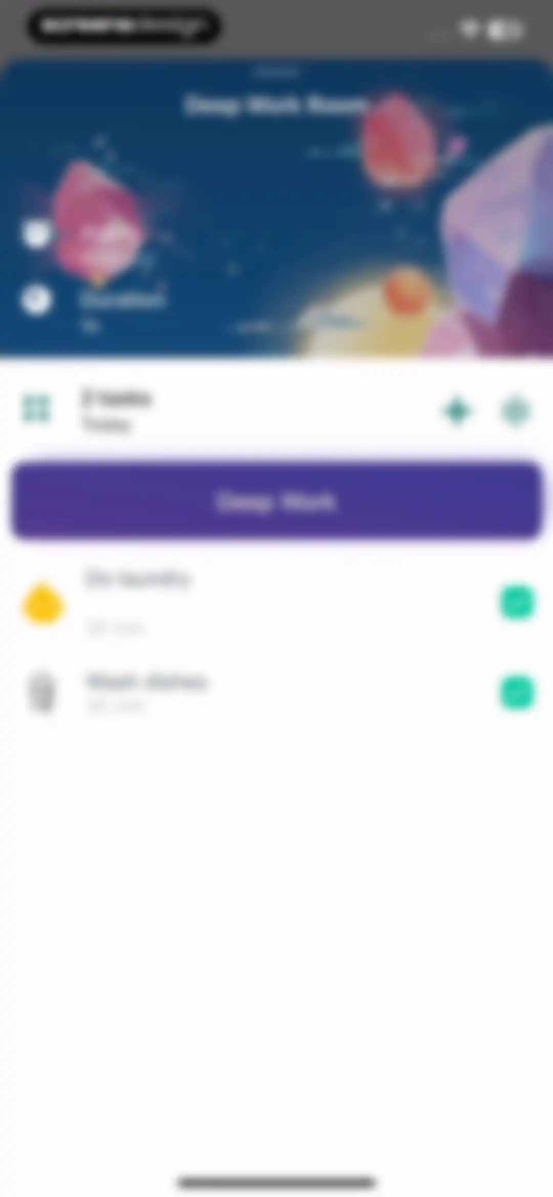 Clarify: Focus & Task Manager screen 133