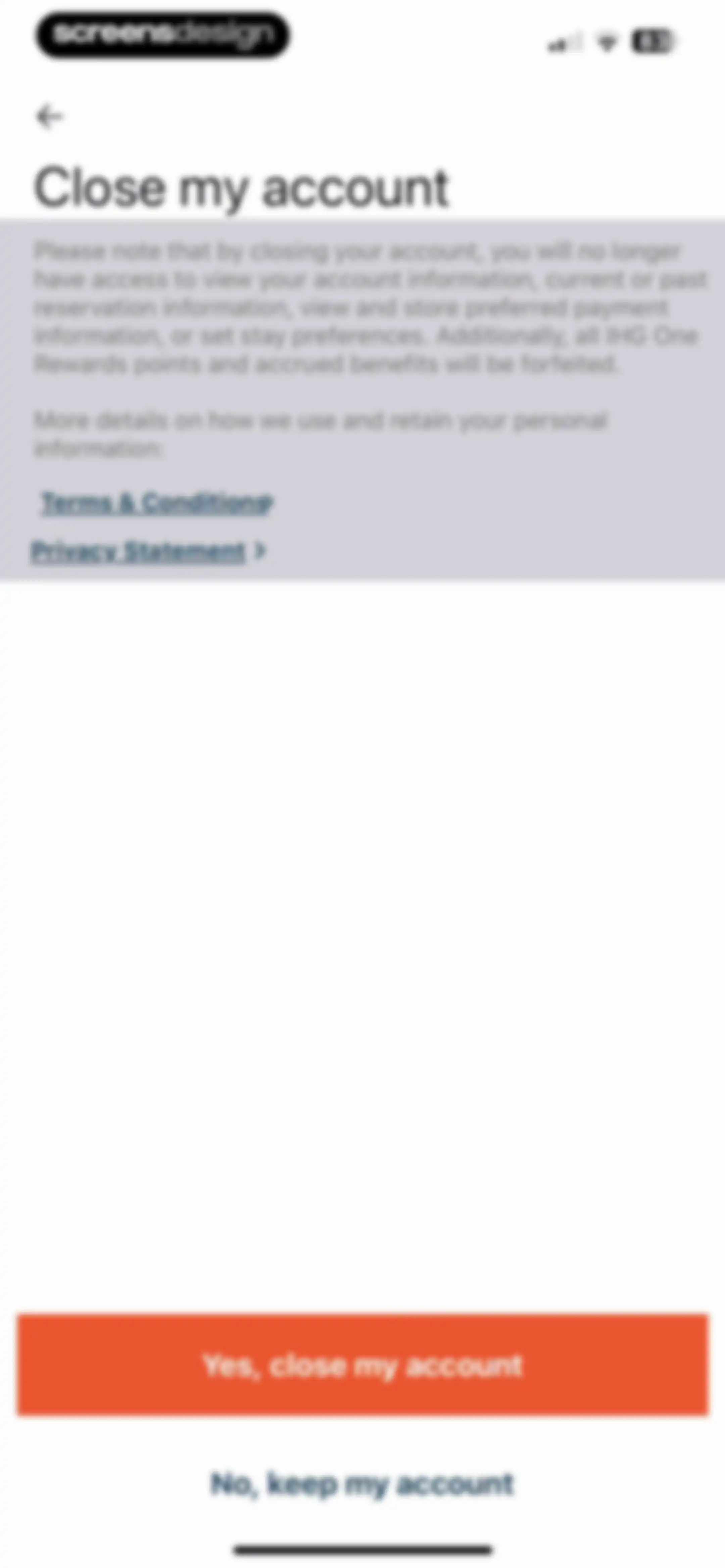 IHG One Rewards: Book Hotels screen 183