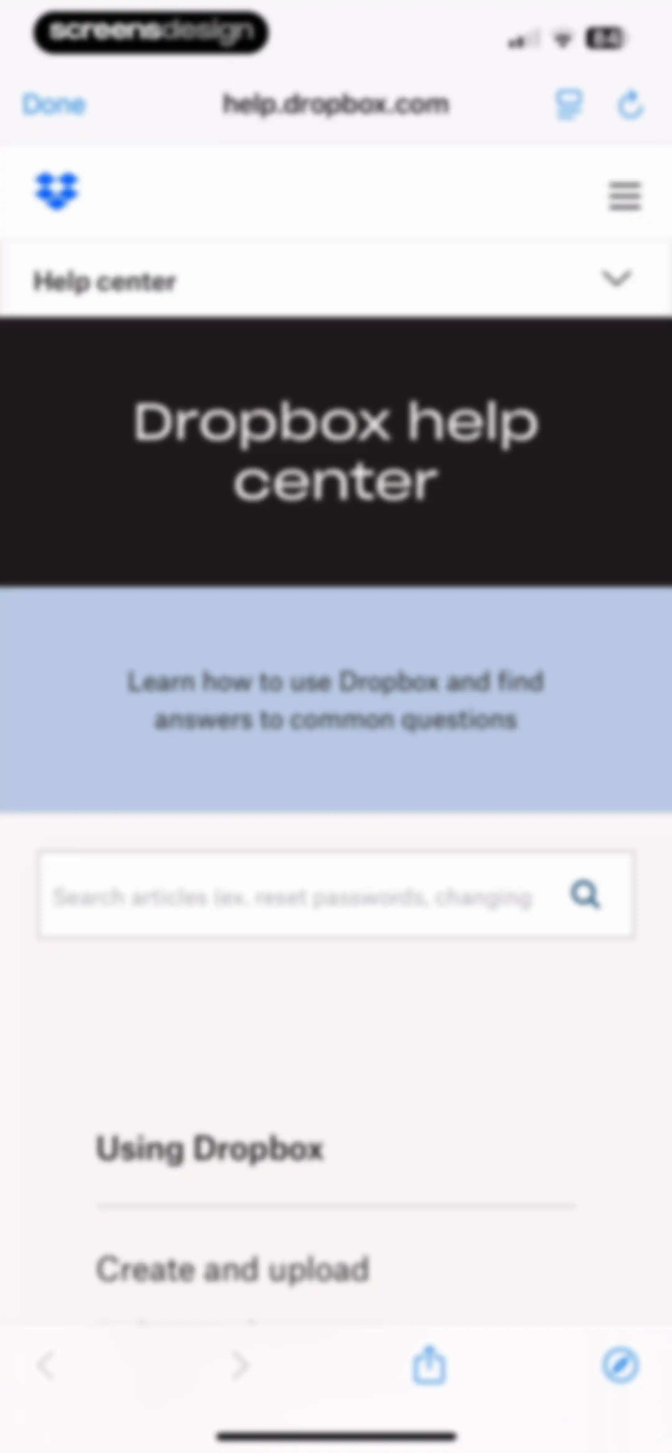 Dropbox: Cloud Storage Backup screen 148