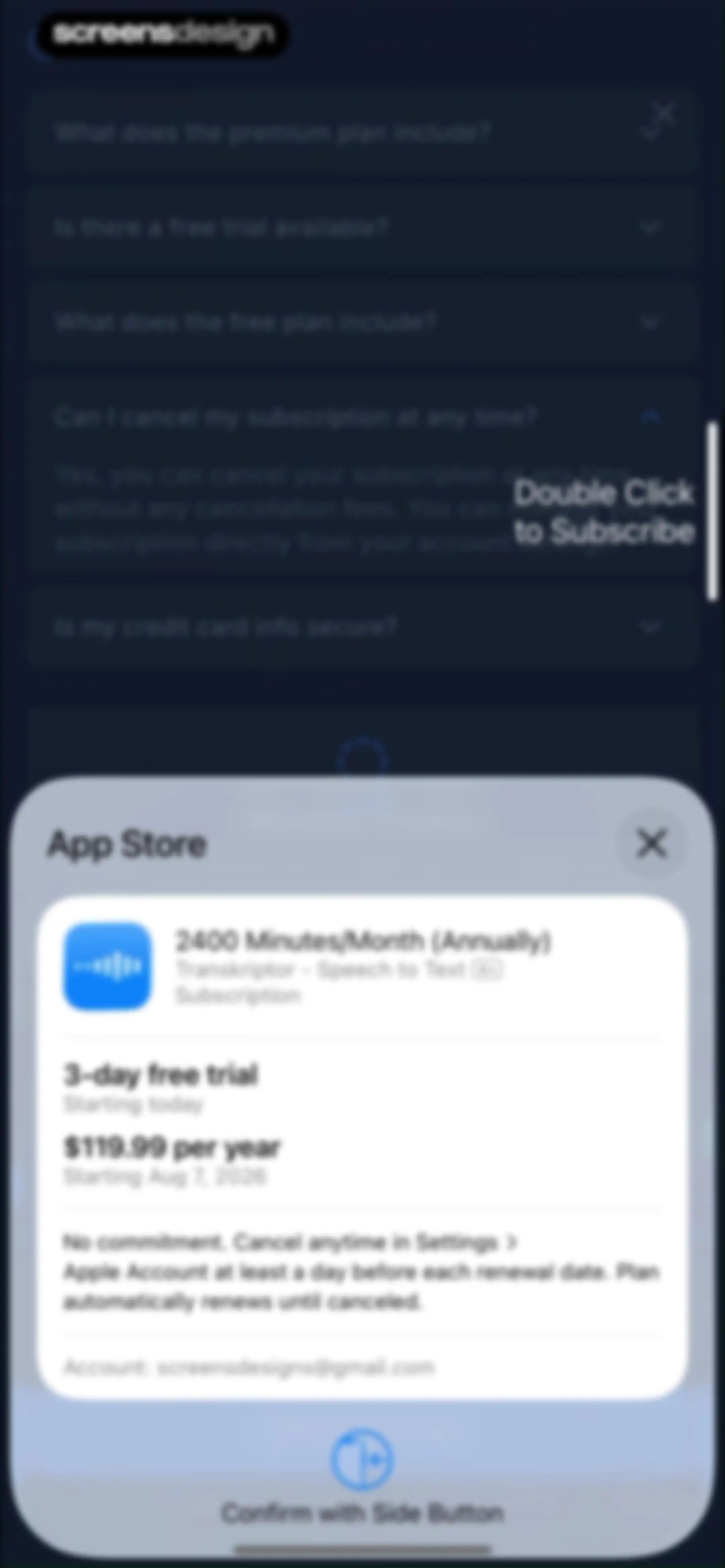 Transkriptor - Speech to Text screen 12