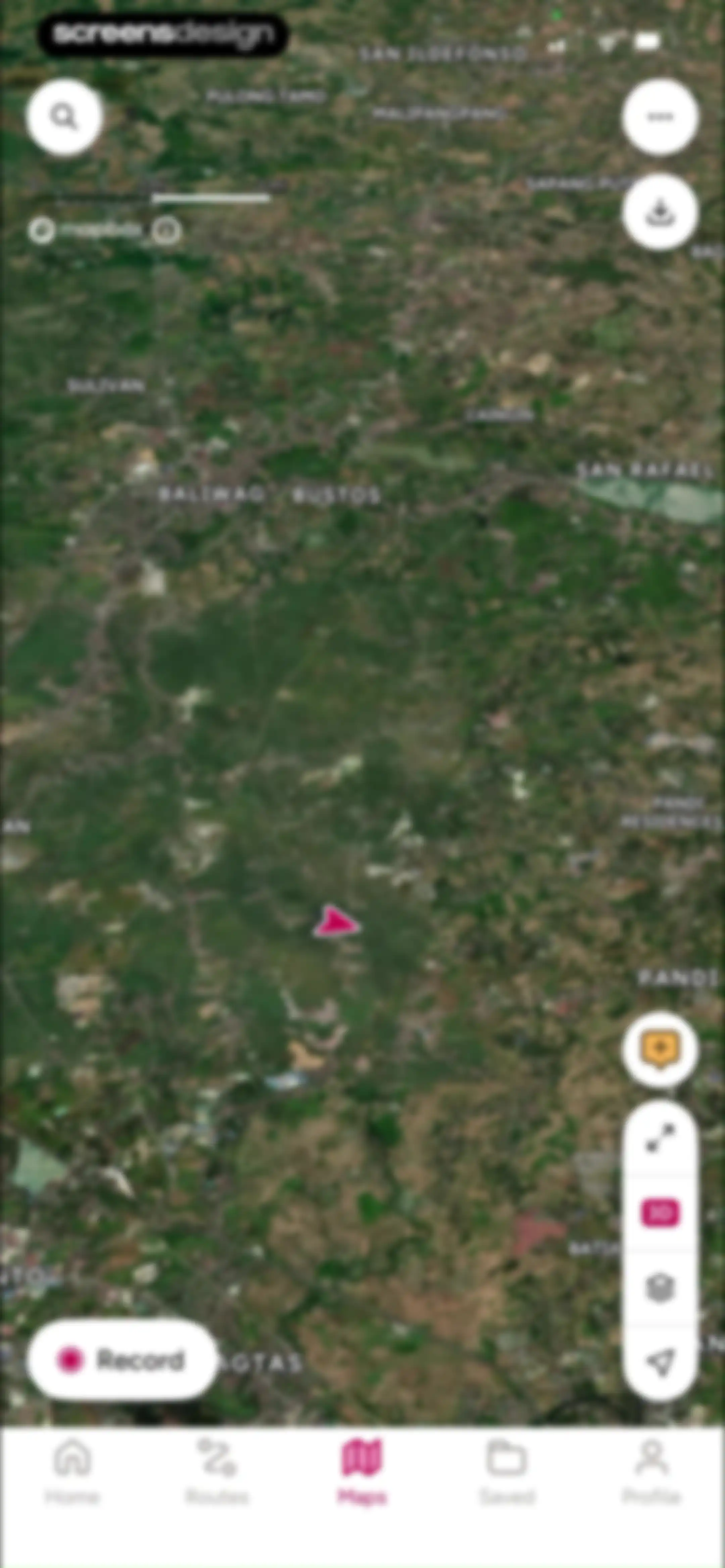 OS Maps: Walk, Hike, Run, Bike screen 127