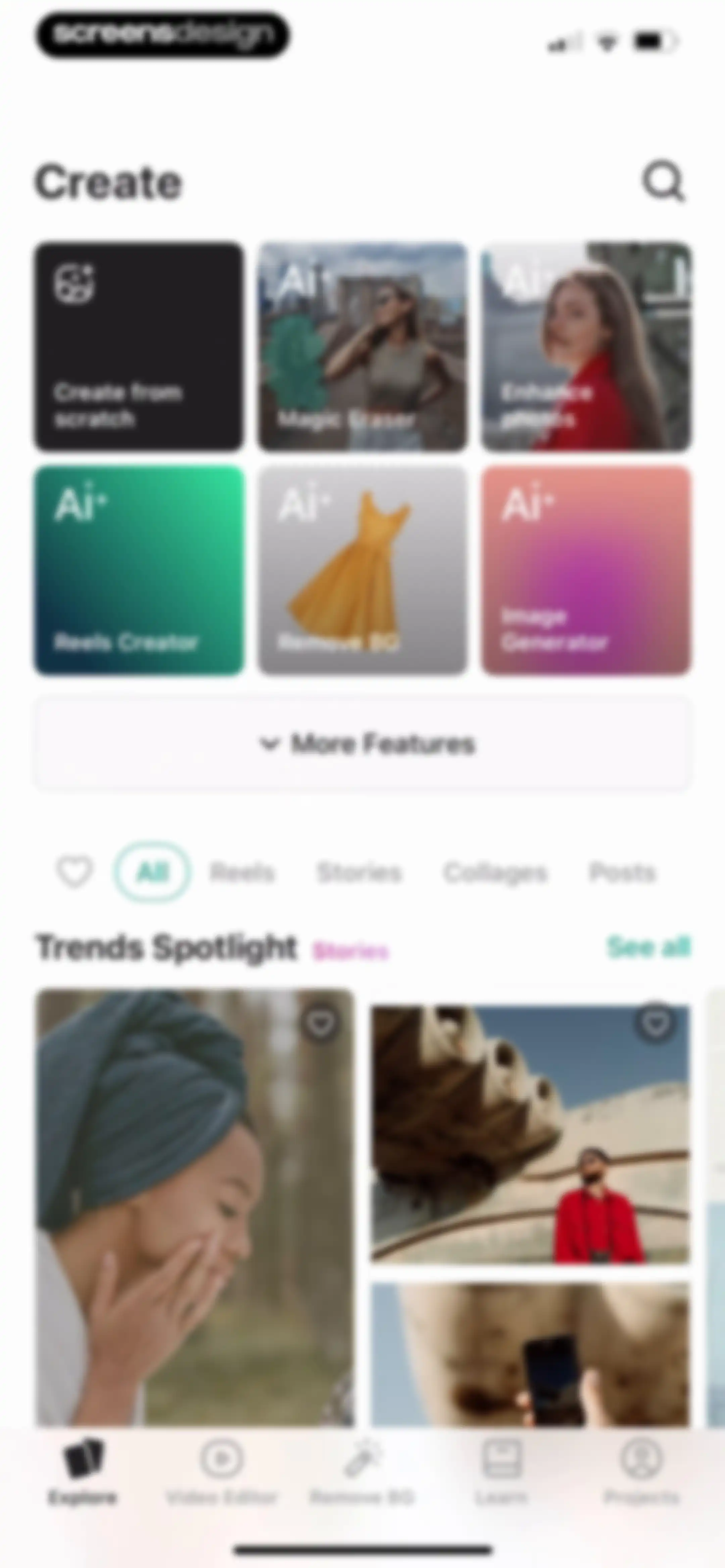 Lift: AI Video & Photo Editor screen 87