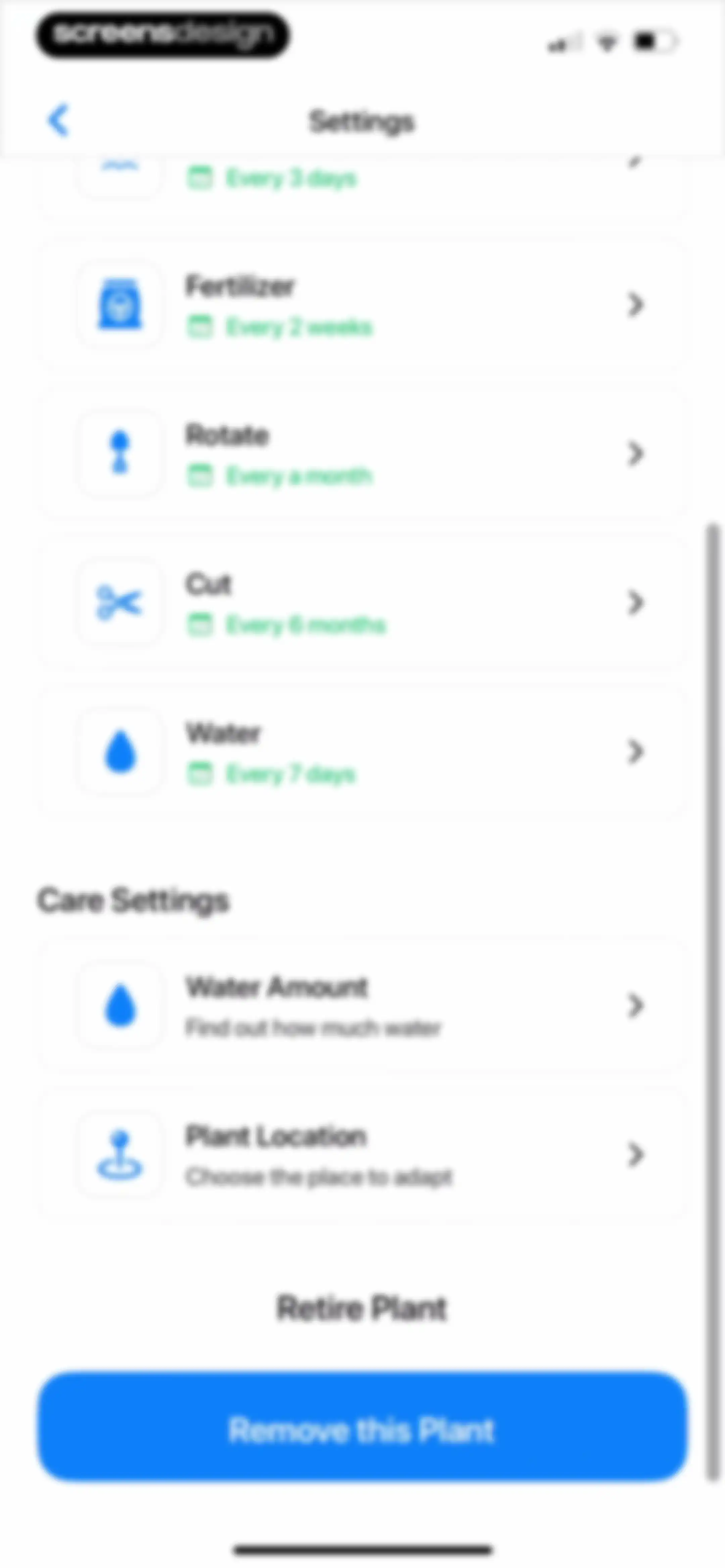 Plant App: Plant Identifier screen 109