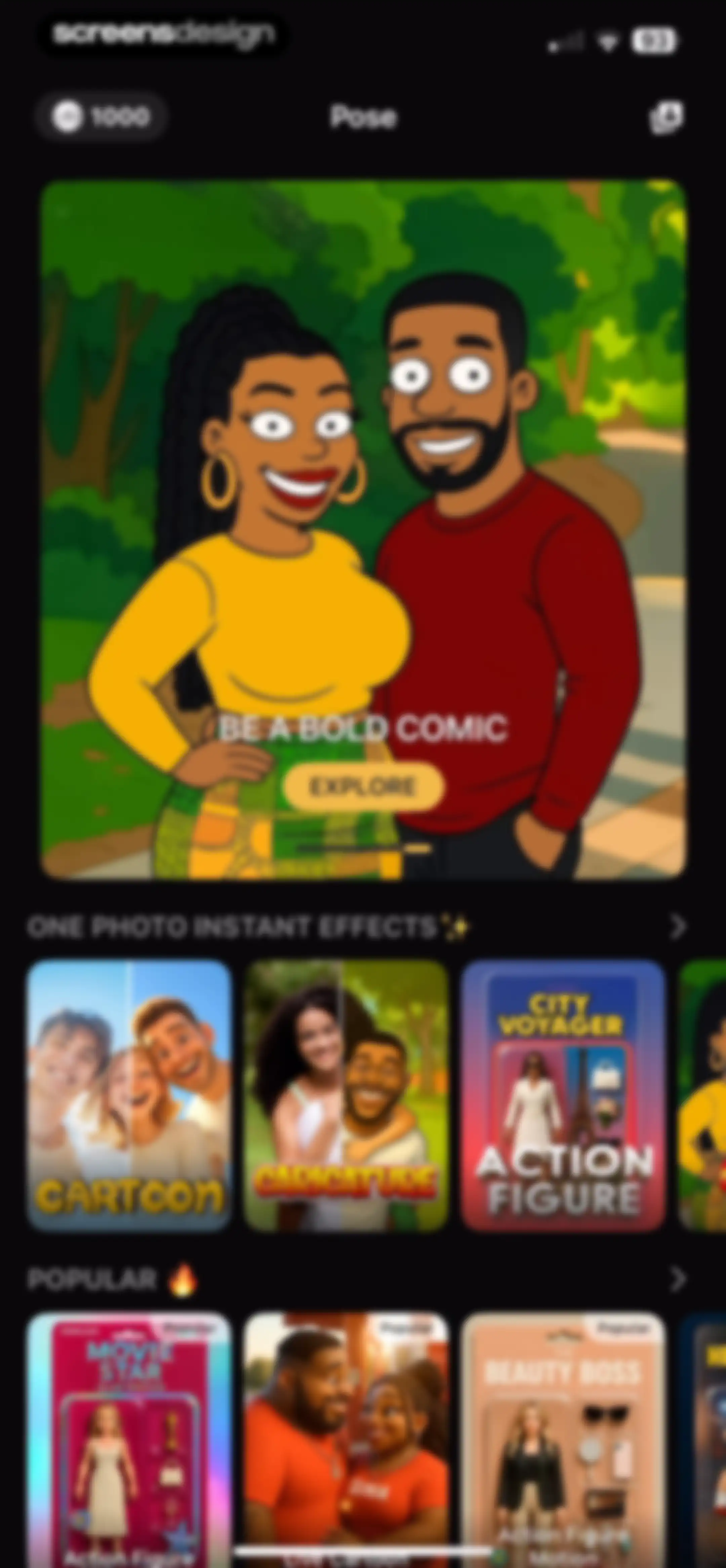 Pose: AI Photo Video Generator screen 22