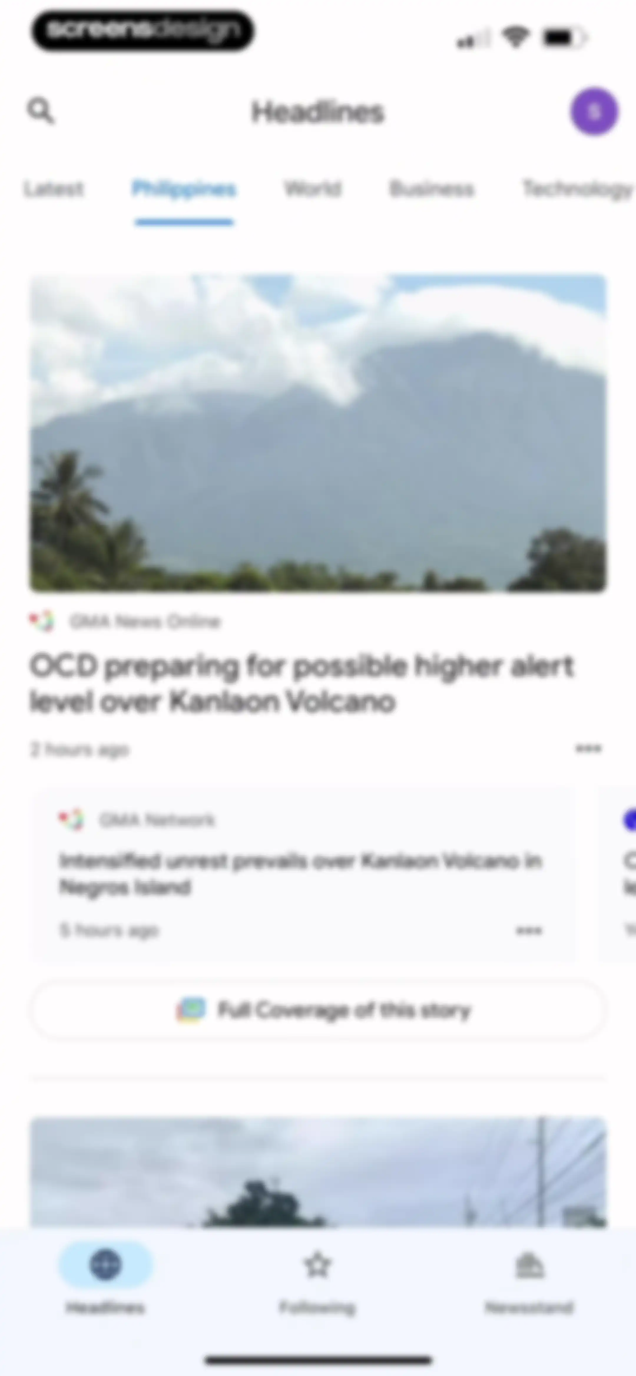 Google News screen 27