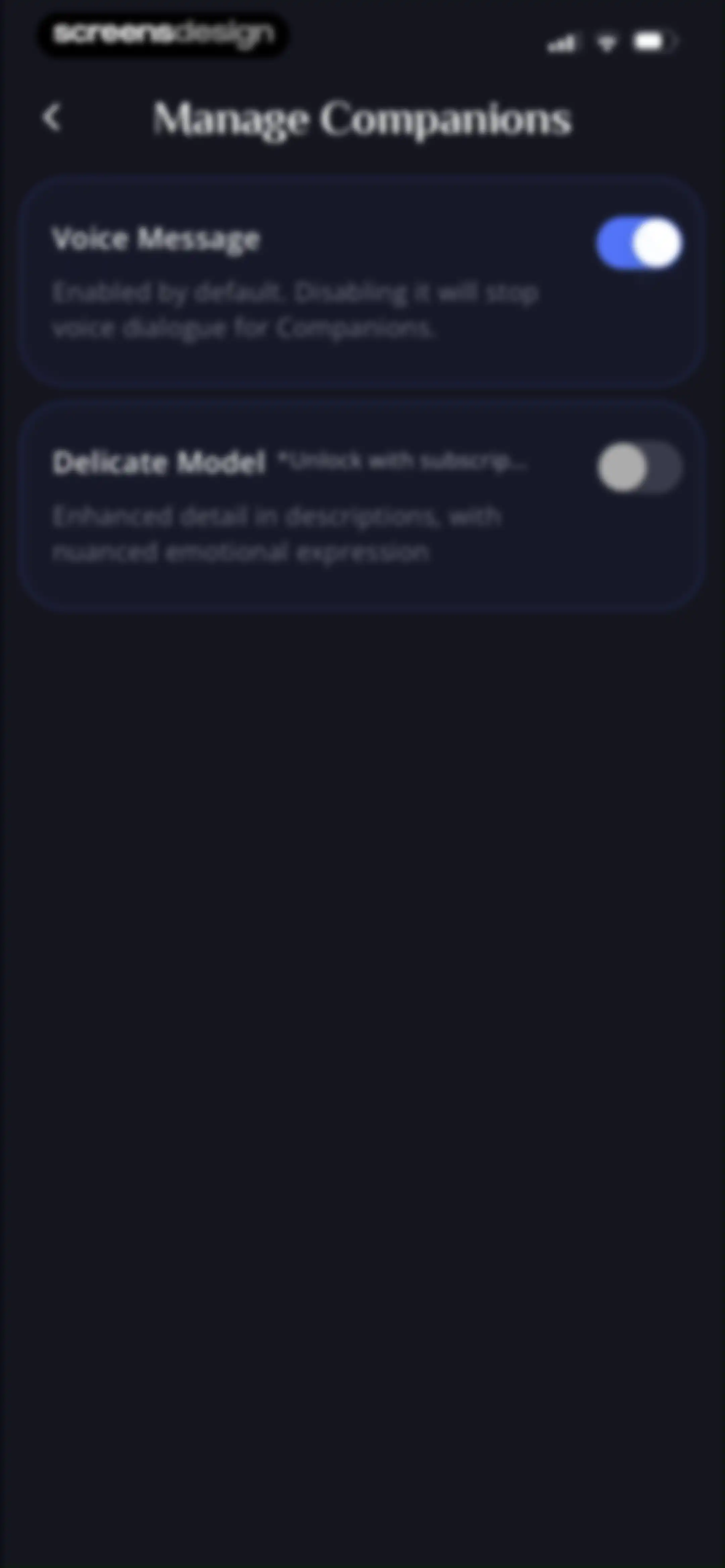 HealTalk - Text Reading screen 151