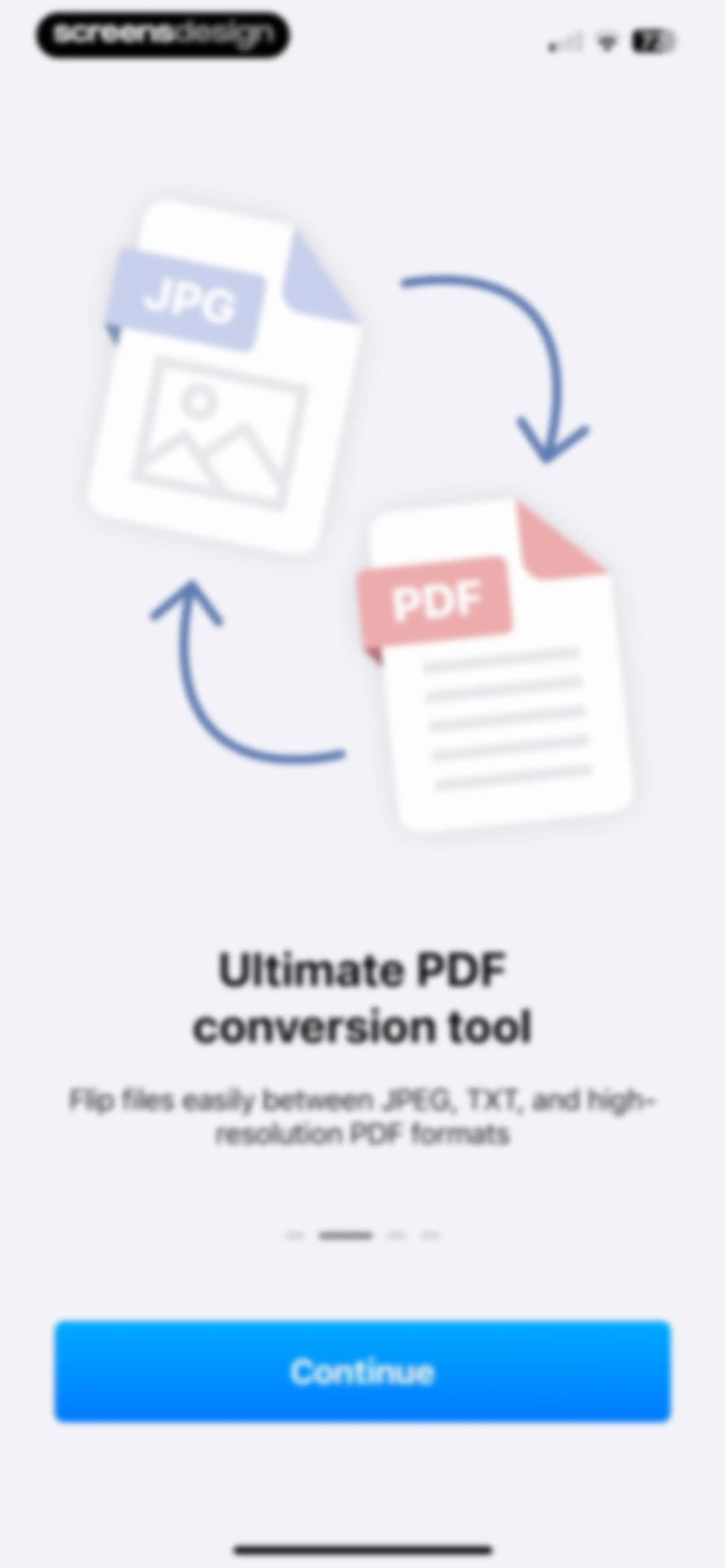 Scanner App. JPG, Photo to PDF screen 4