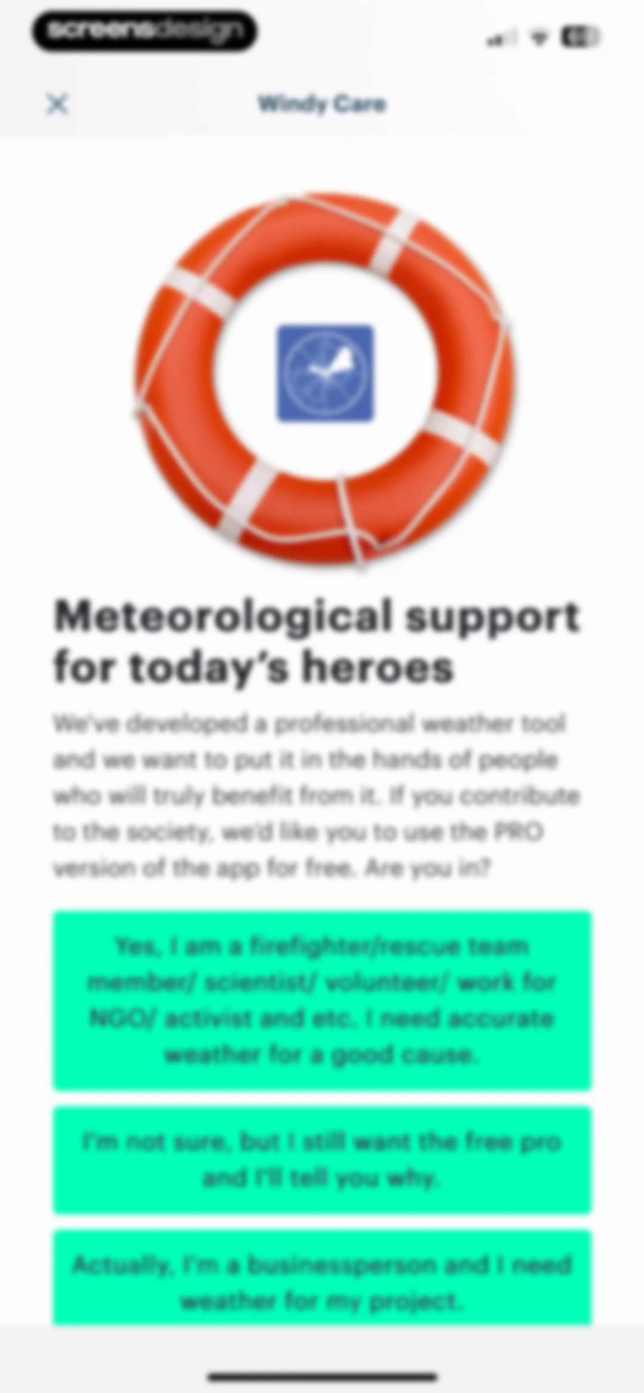 Windy.app — Wind, Tides, Radar screen 116