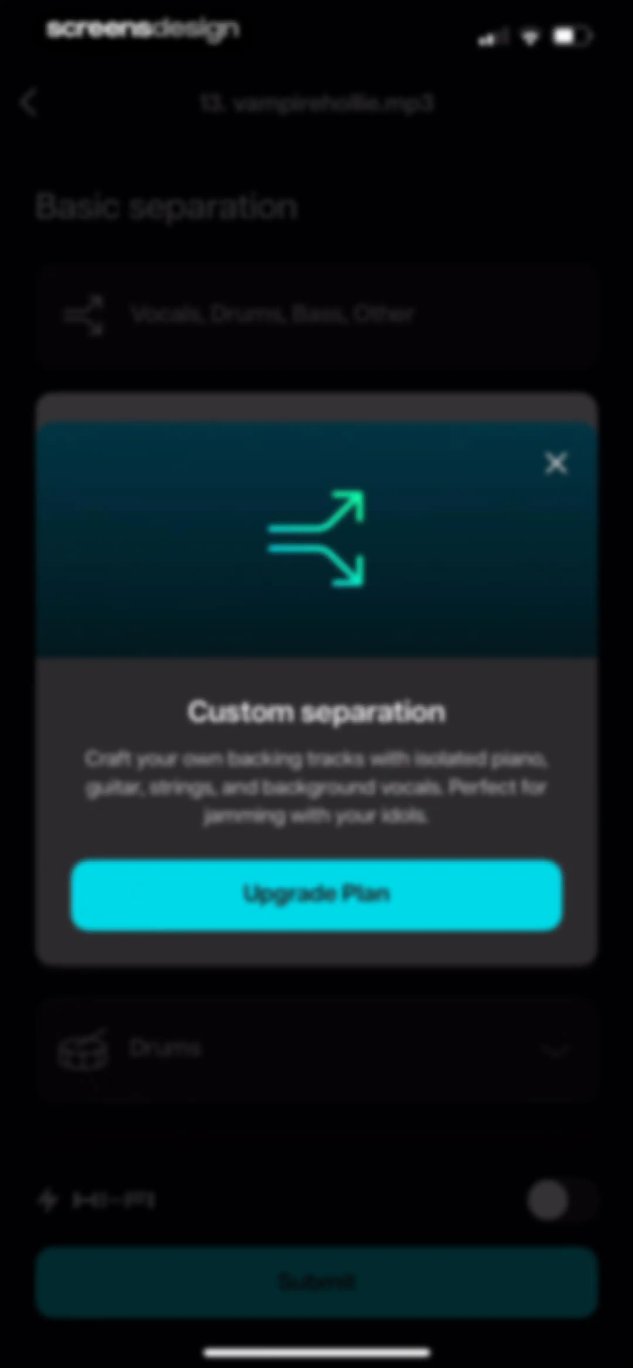 Moises: The Musician's App screen 19