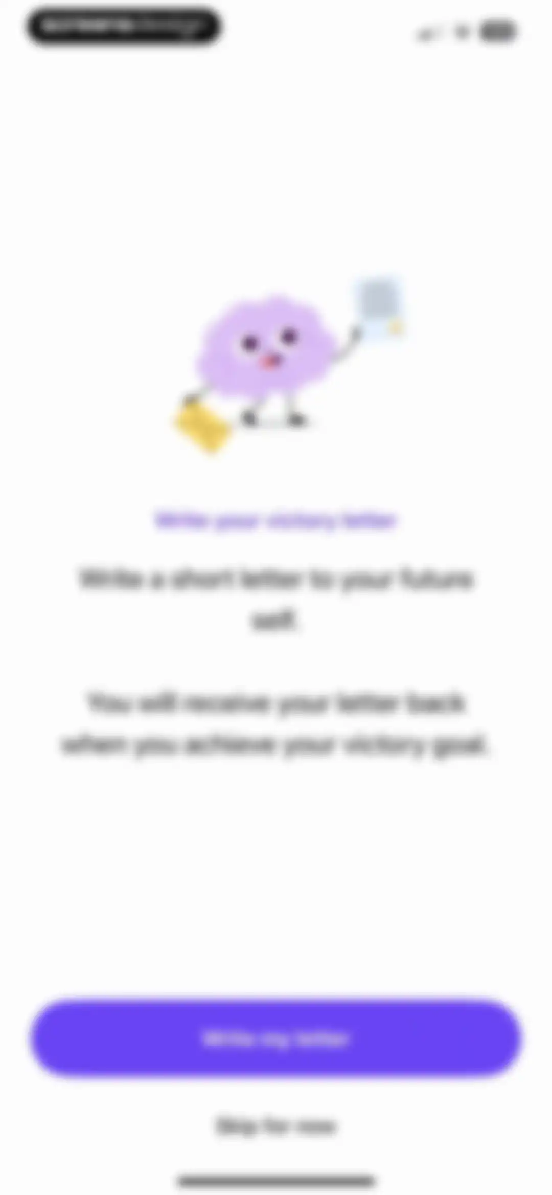 Brainbuddy: Quit PMO screen 64