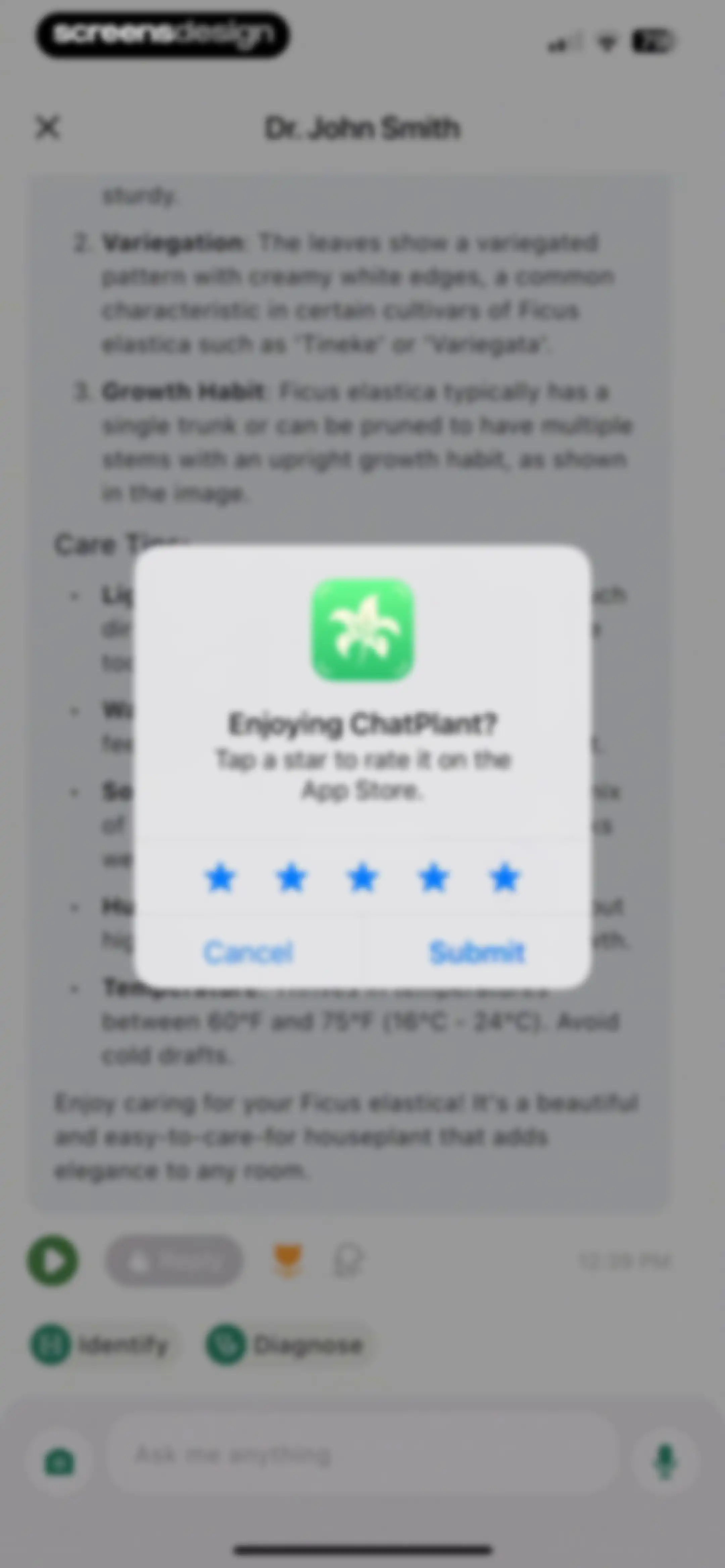 Plant Identifier: ChatPlant AI screen 15