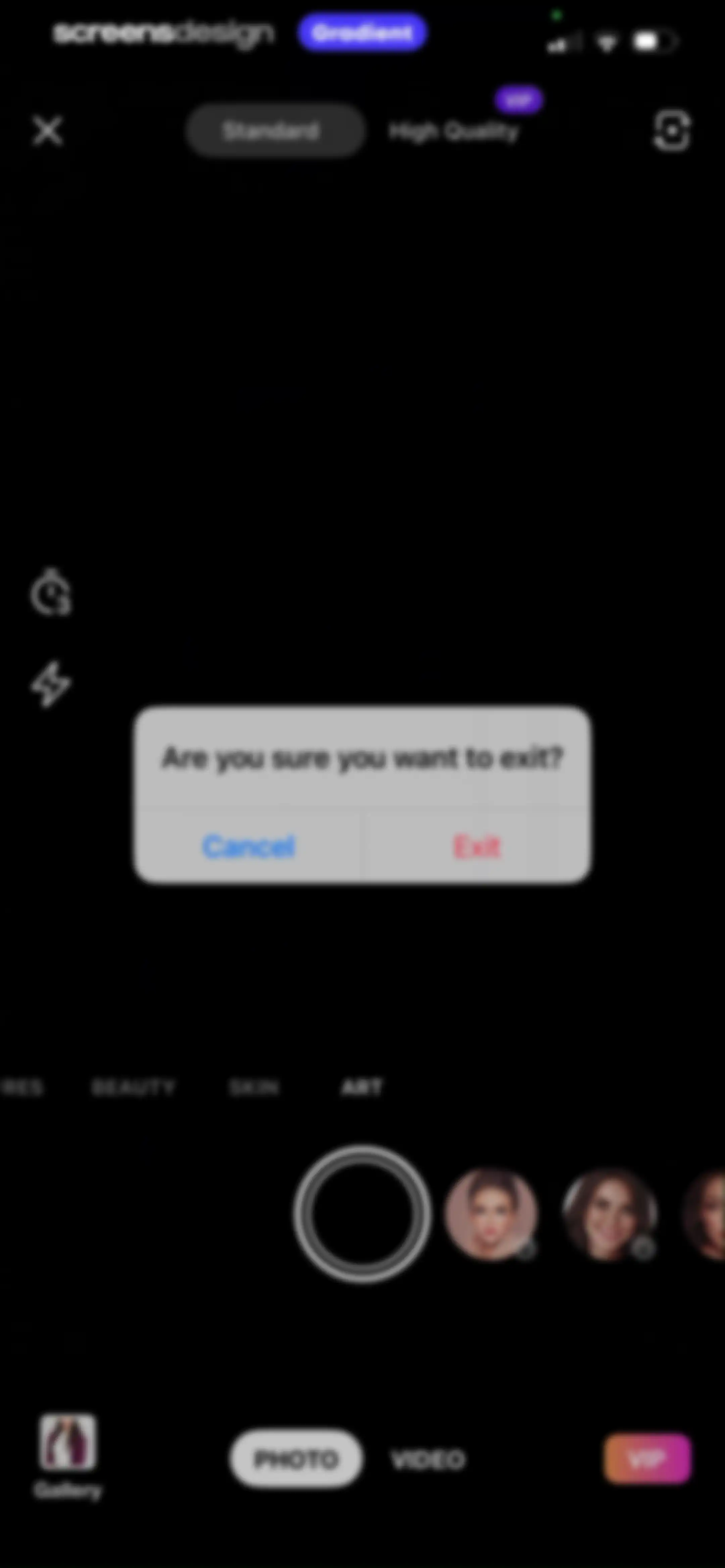 Gradient: You Look Like screen 62