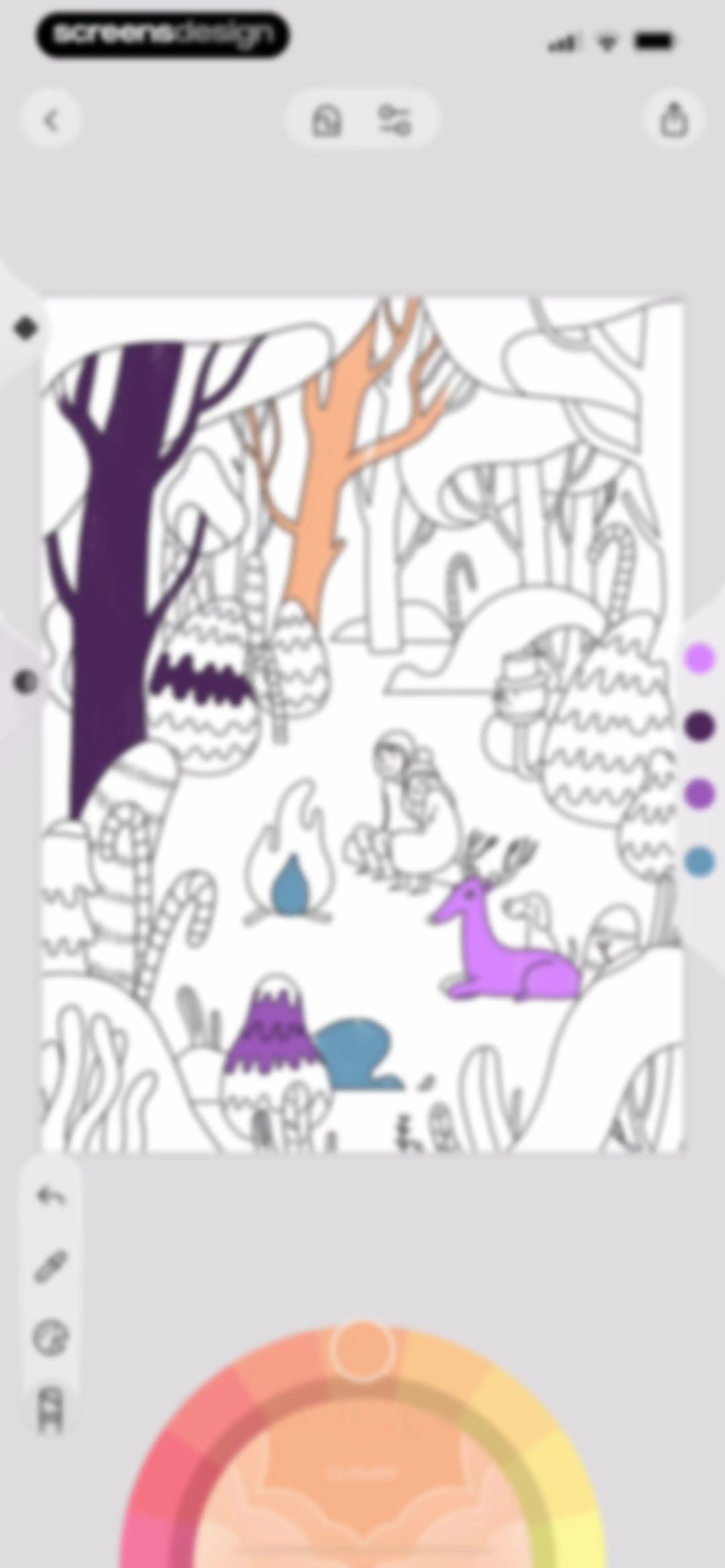 Lake: Coloring Book for Adults screen 38