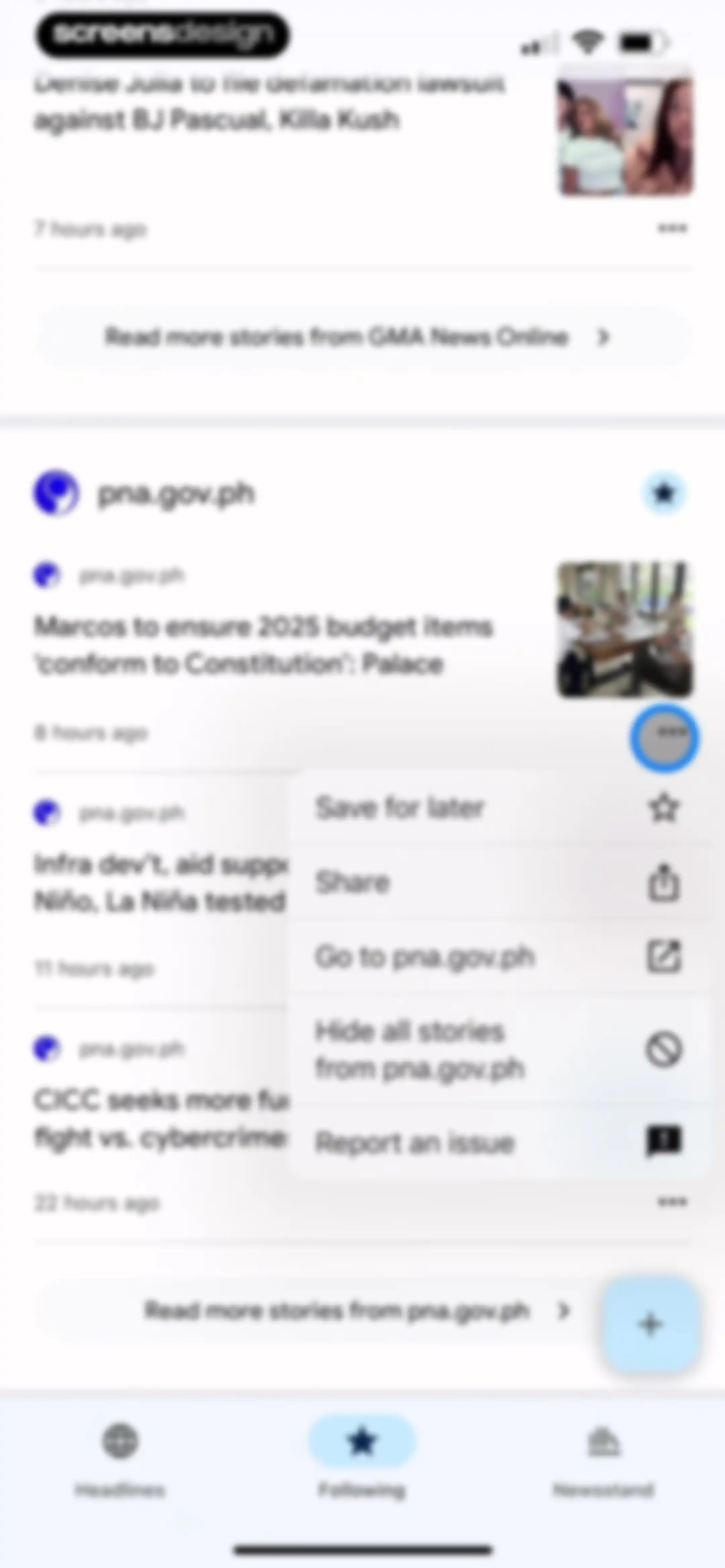 Google News screen 59