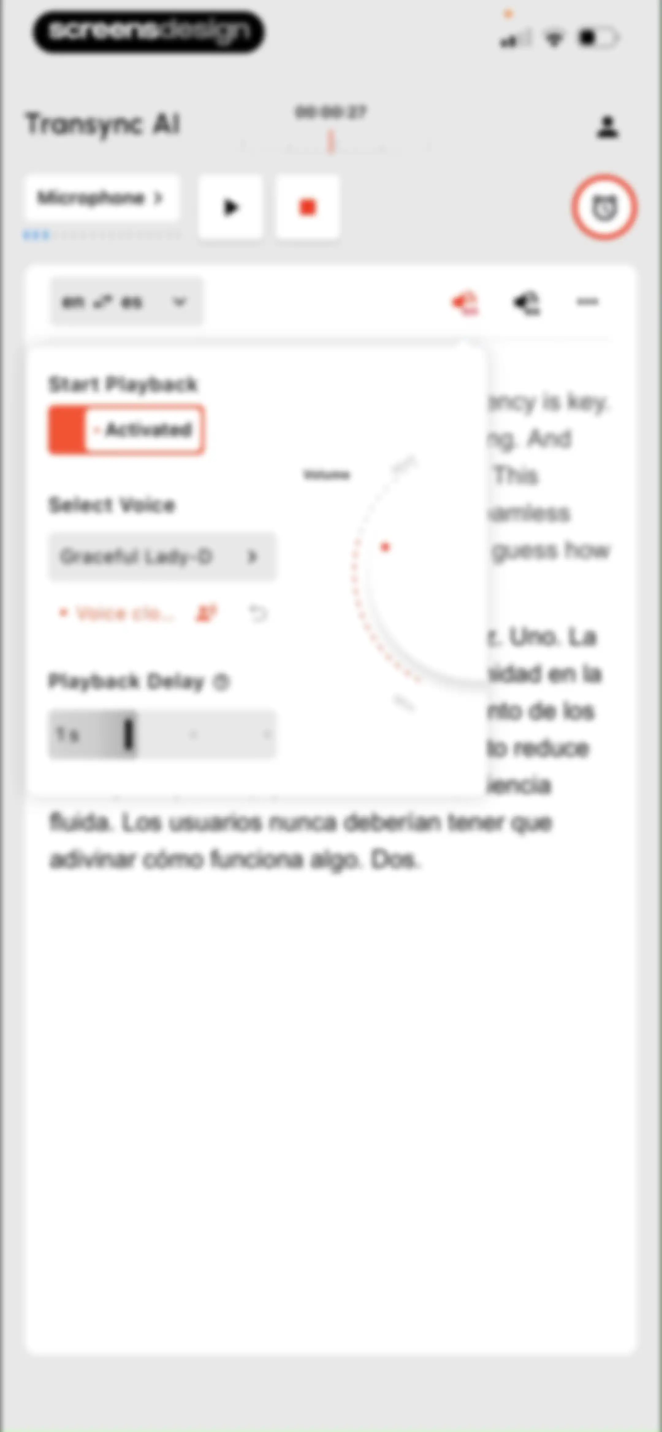 Transync AI - Translator screen 21