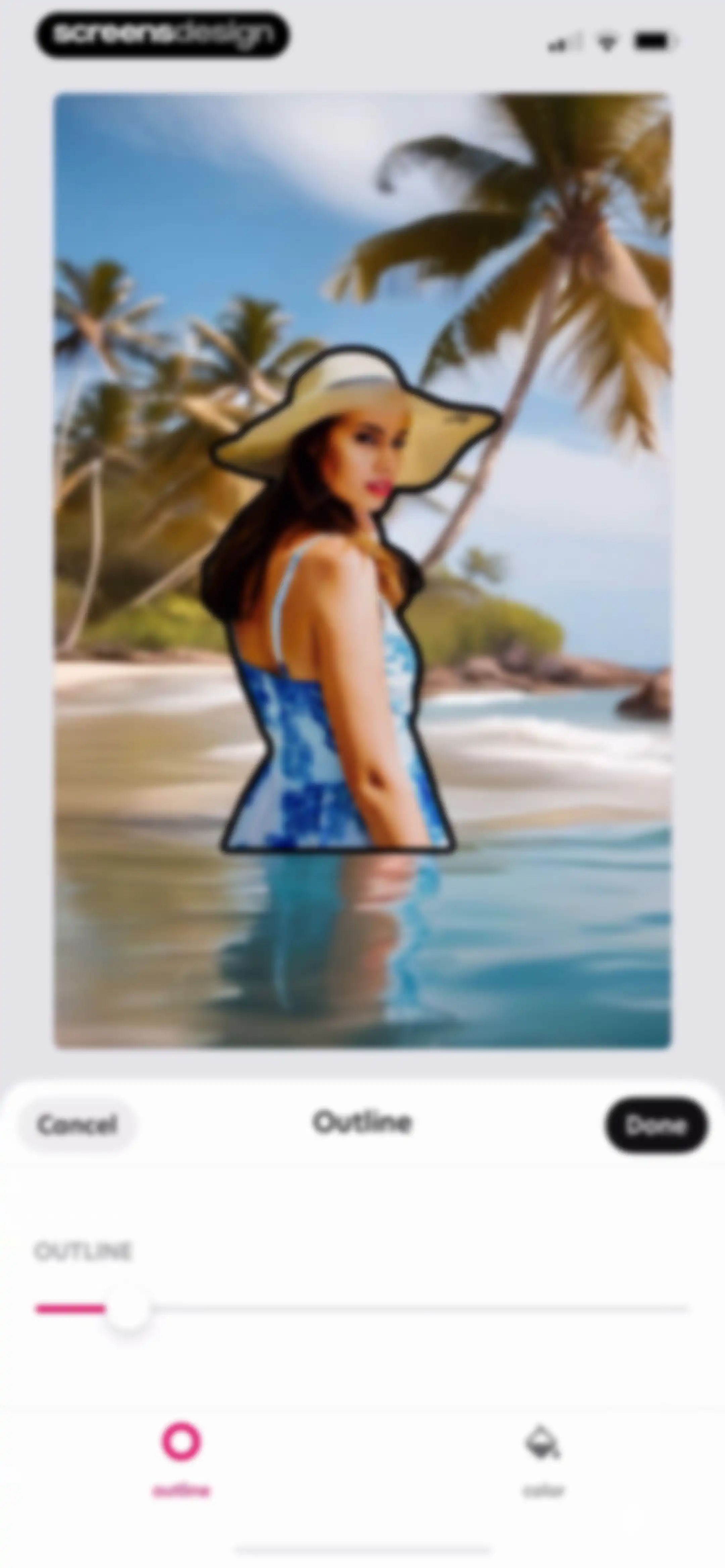 Bazaart AI Photo Editor Design screen 85