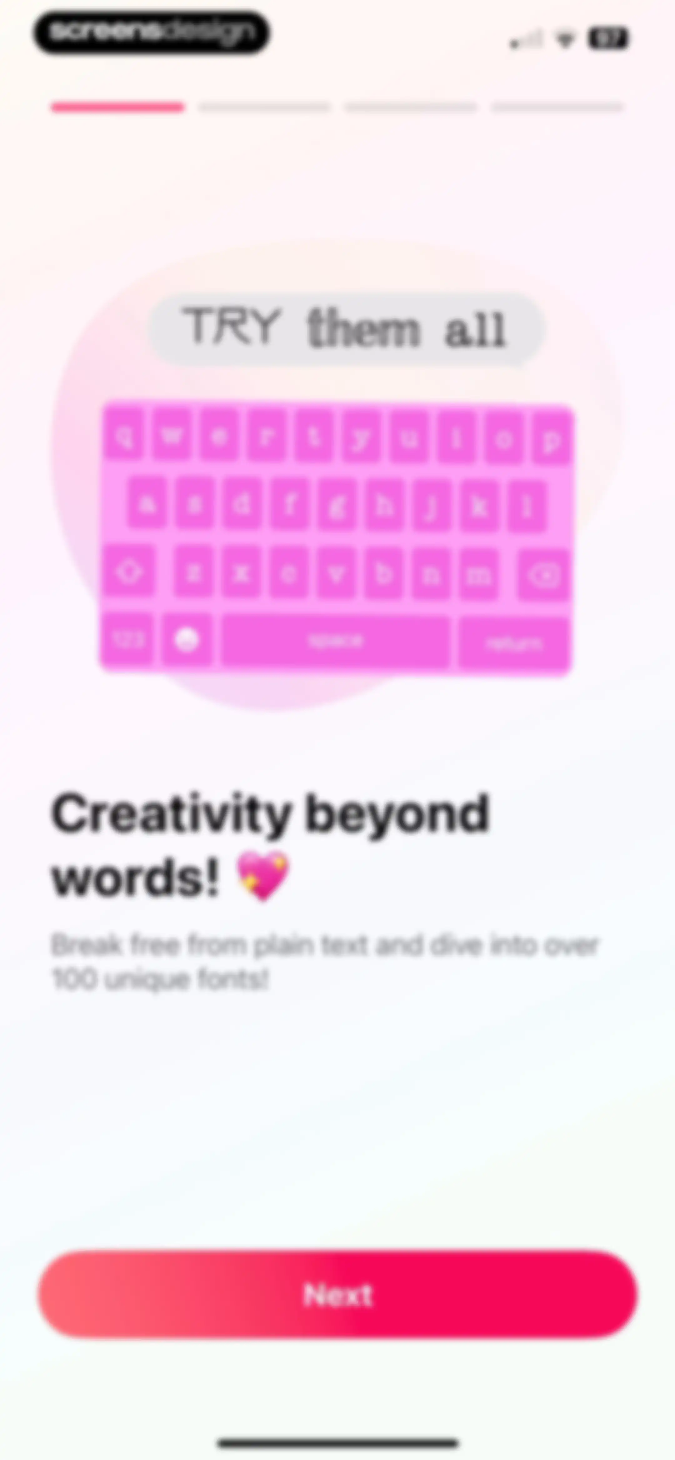 Fonts - AI Stickers screen 4