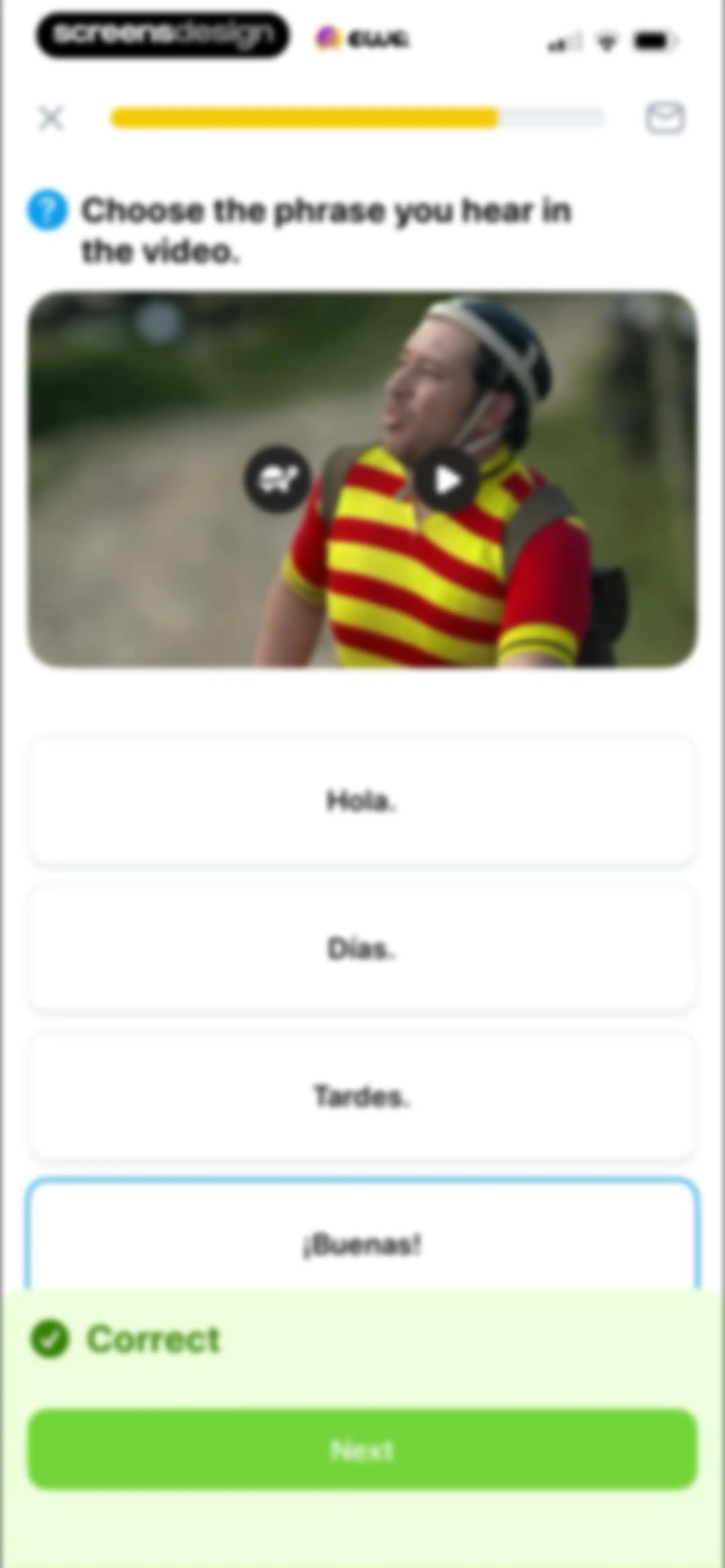 EWA: Learn Languages screen 114