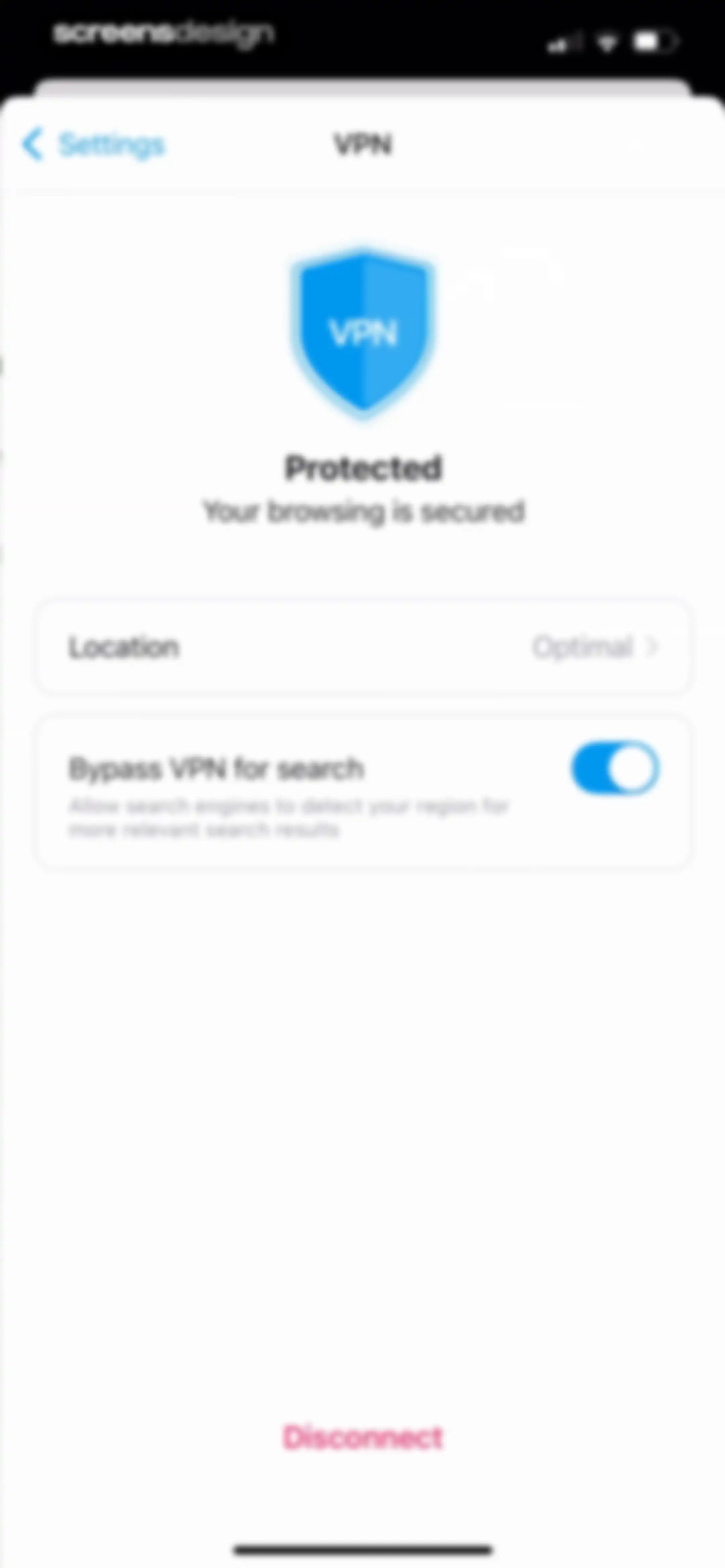 Opera: AI browser with VPN screen 139
