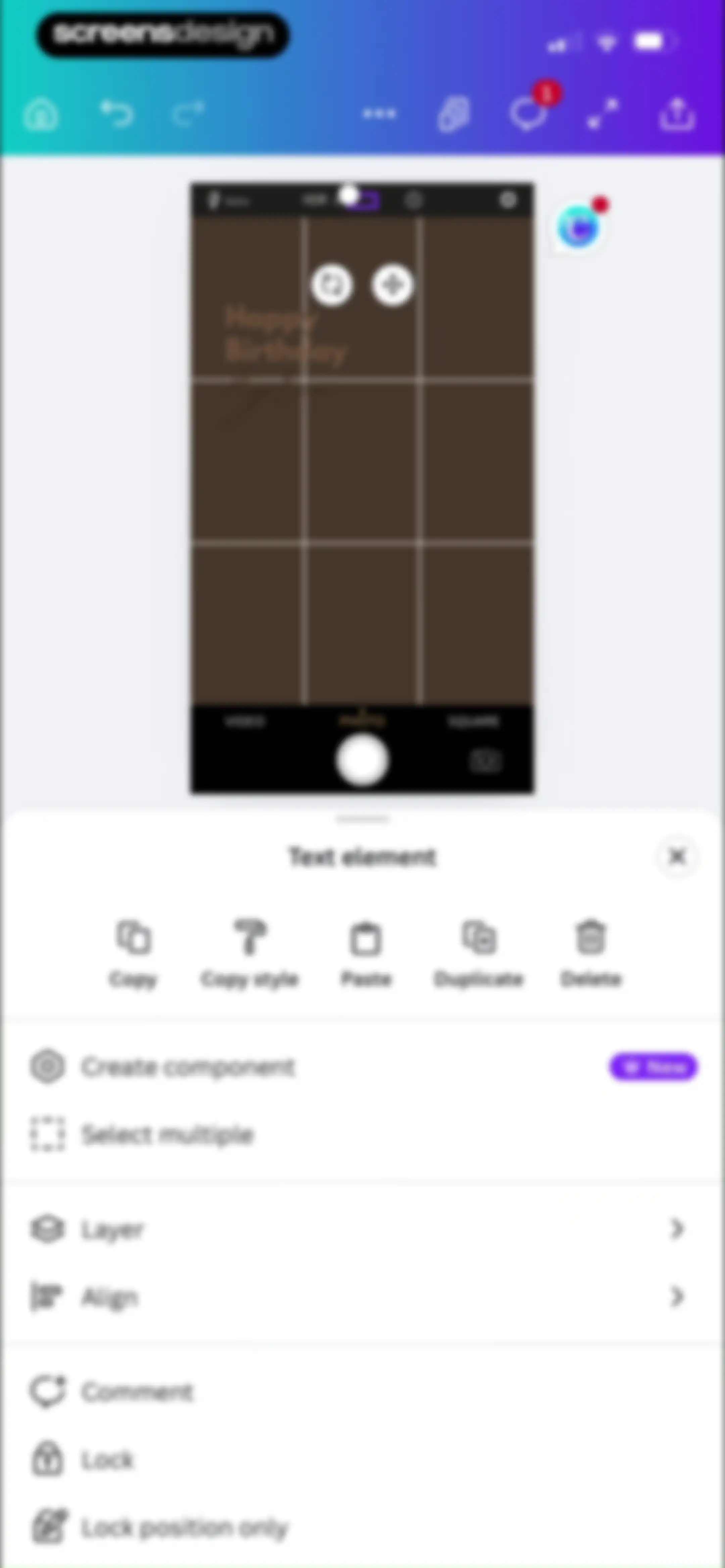 Canva: AI Video & Photo Editor screen 82