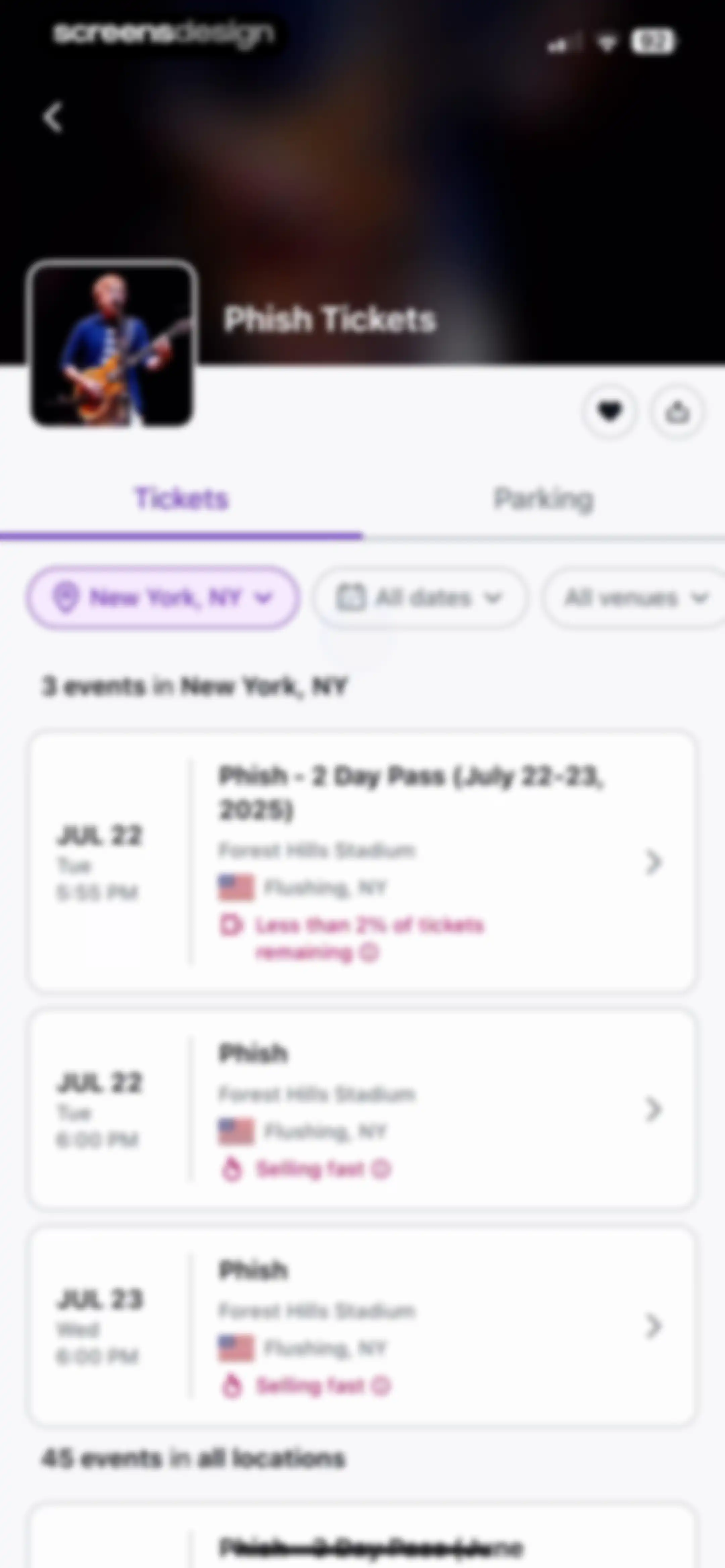 StubHub: Event Tickets screen 31