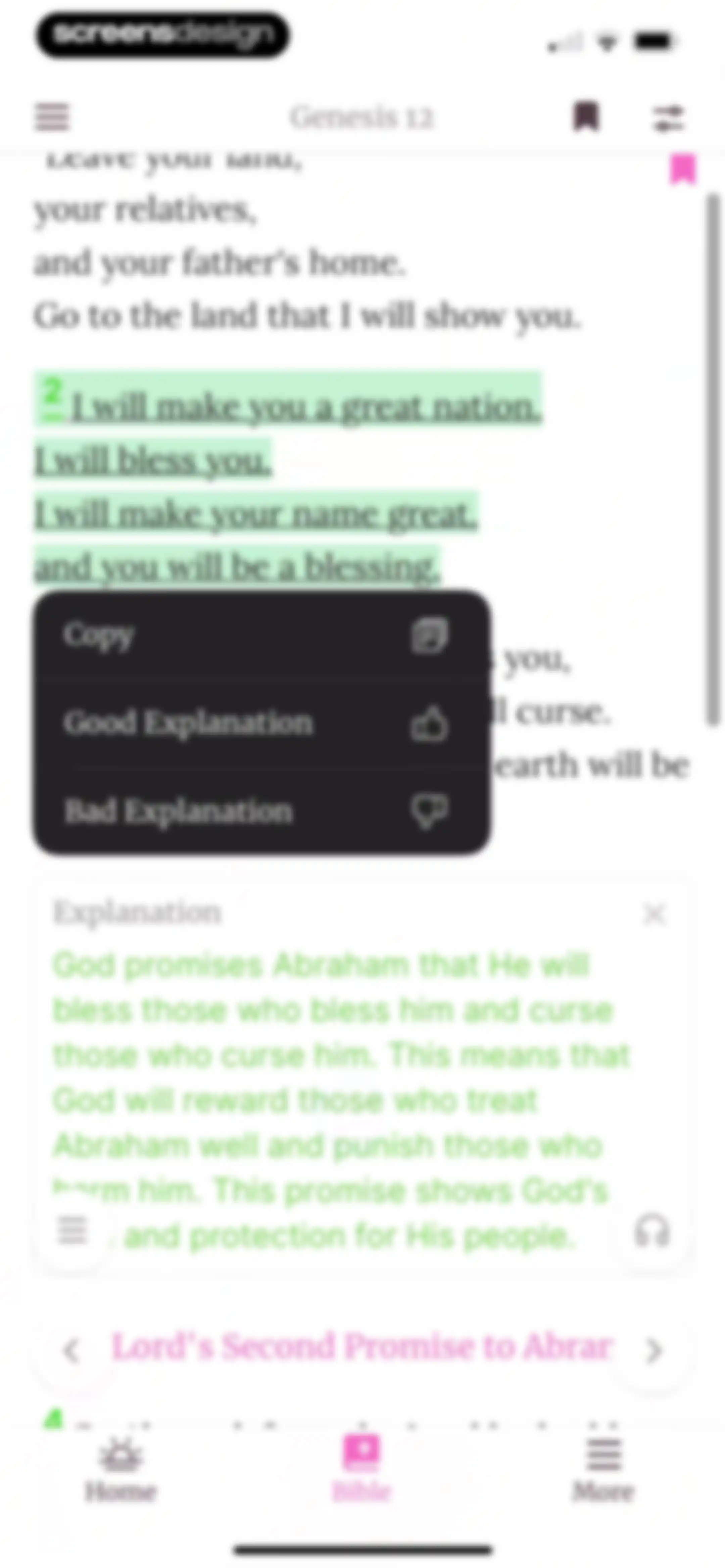 Bible For Women. screen 50