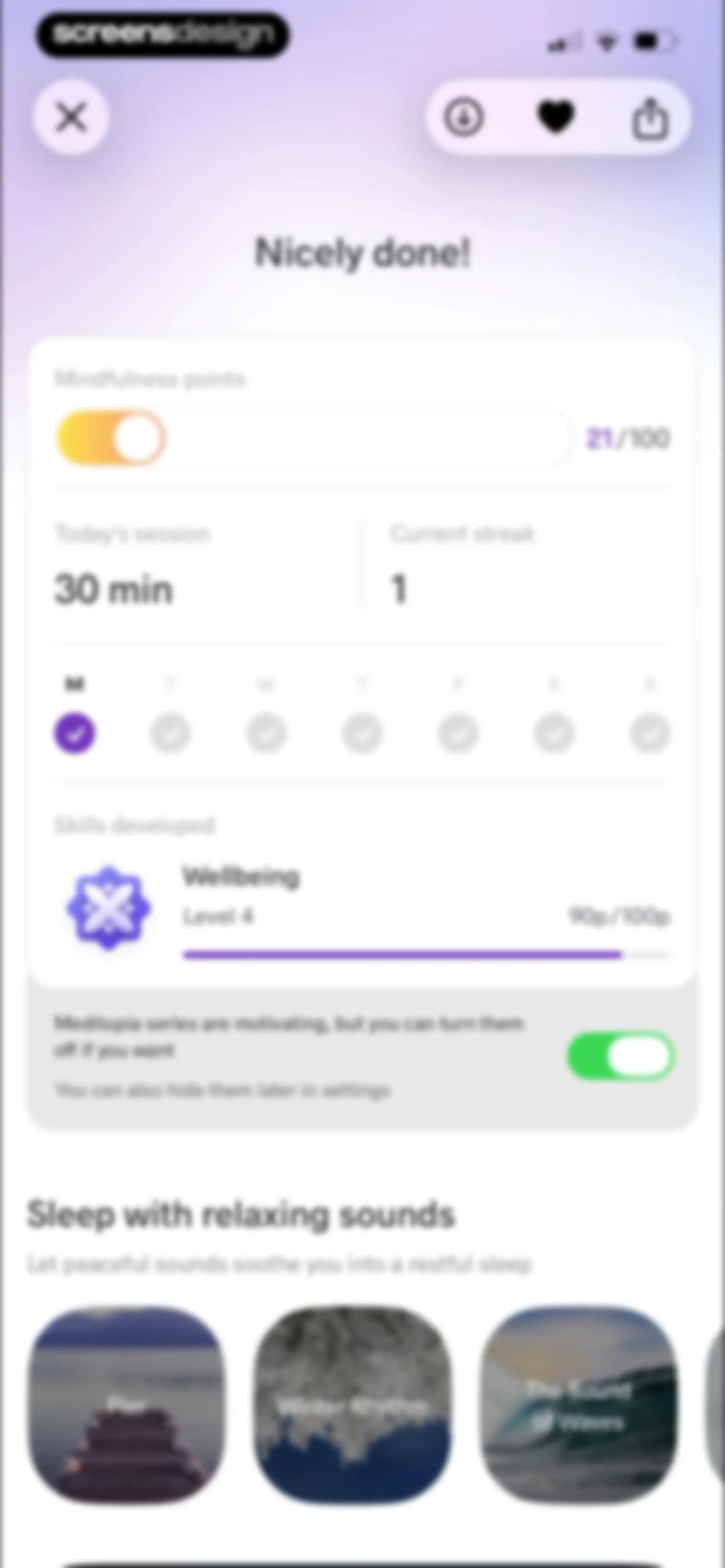 Meditopia: Sleep, Meditation screen 171