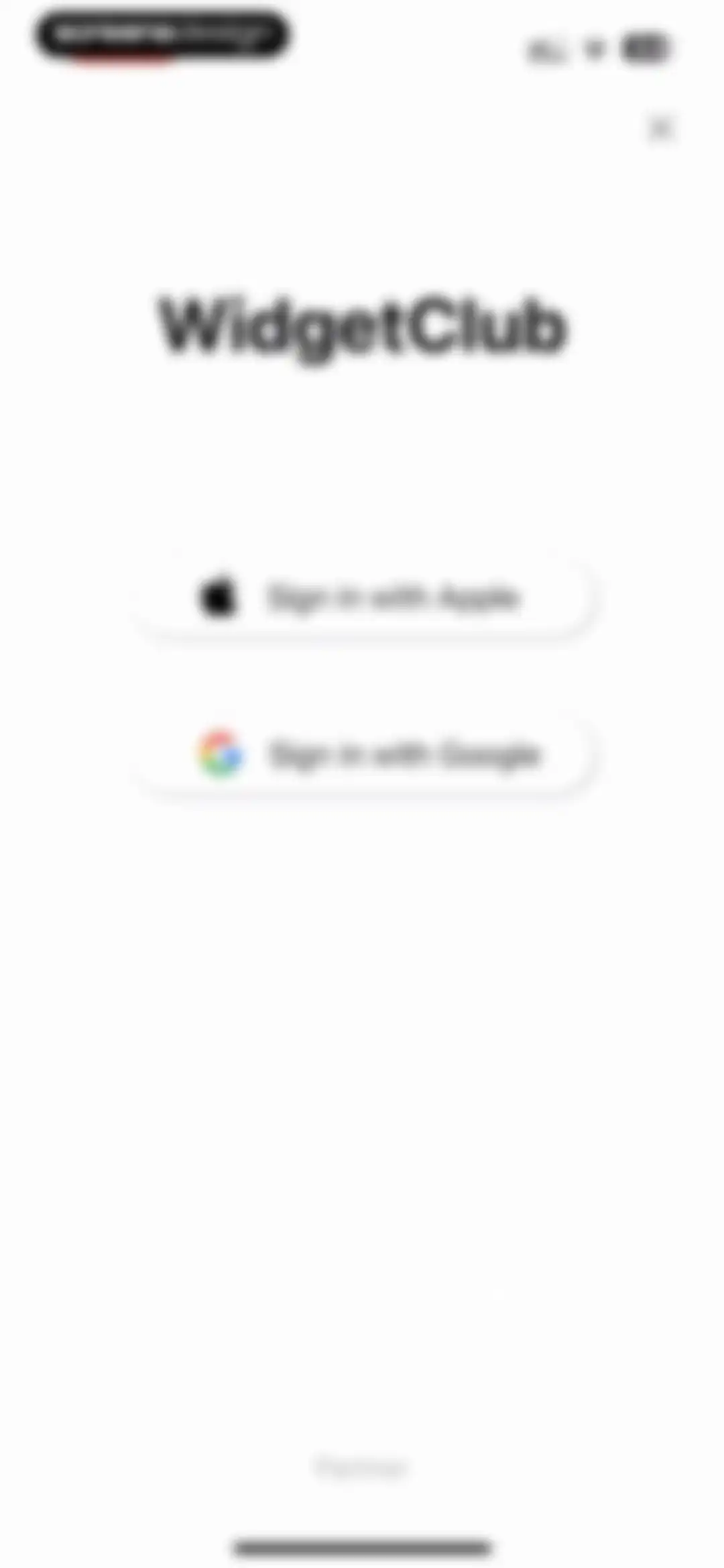 WidgetClub:Widget, Theme, Icon screen 78