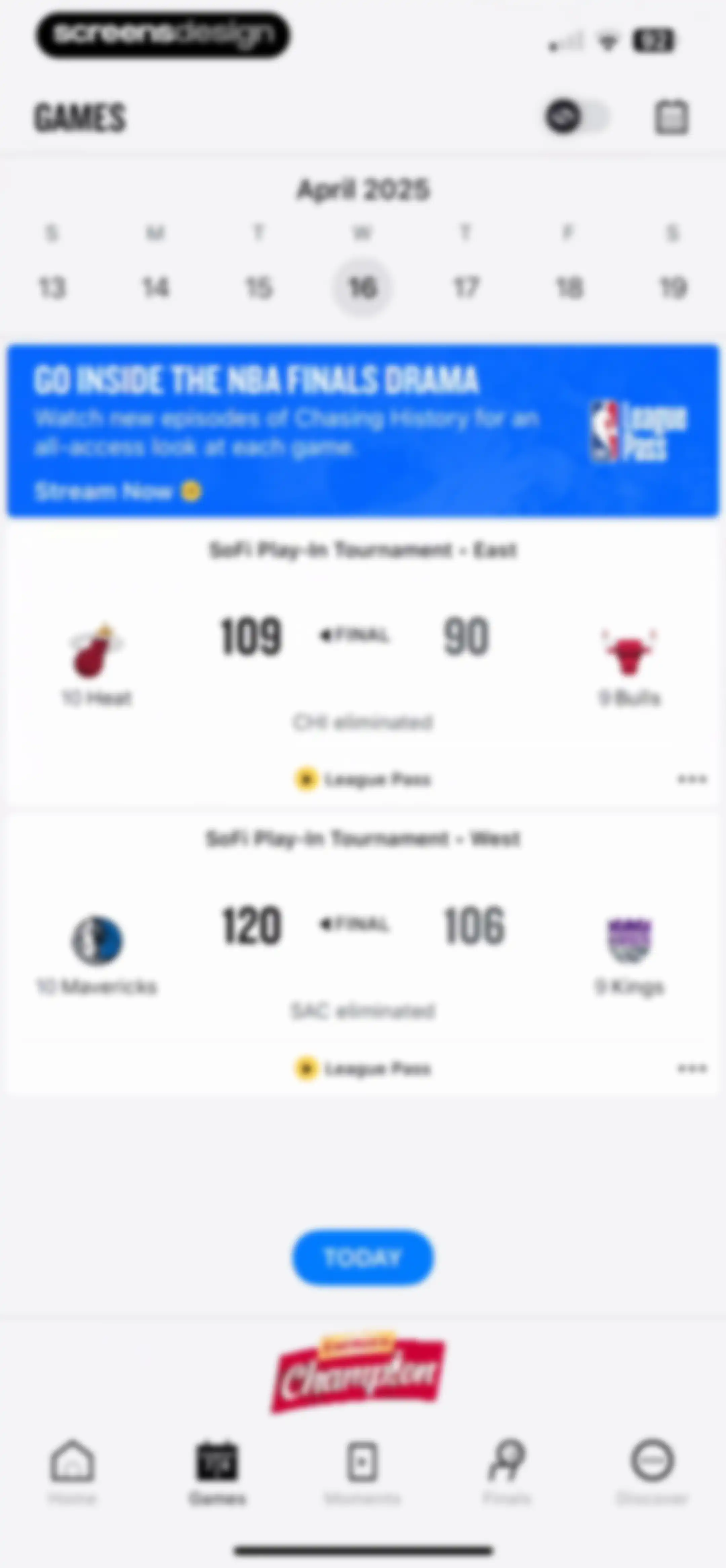 NBA: Live Games & Scores screen 72