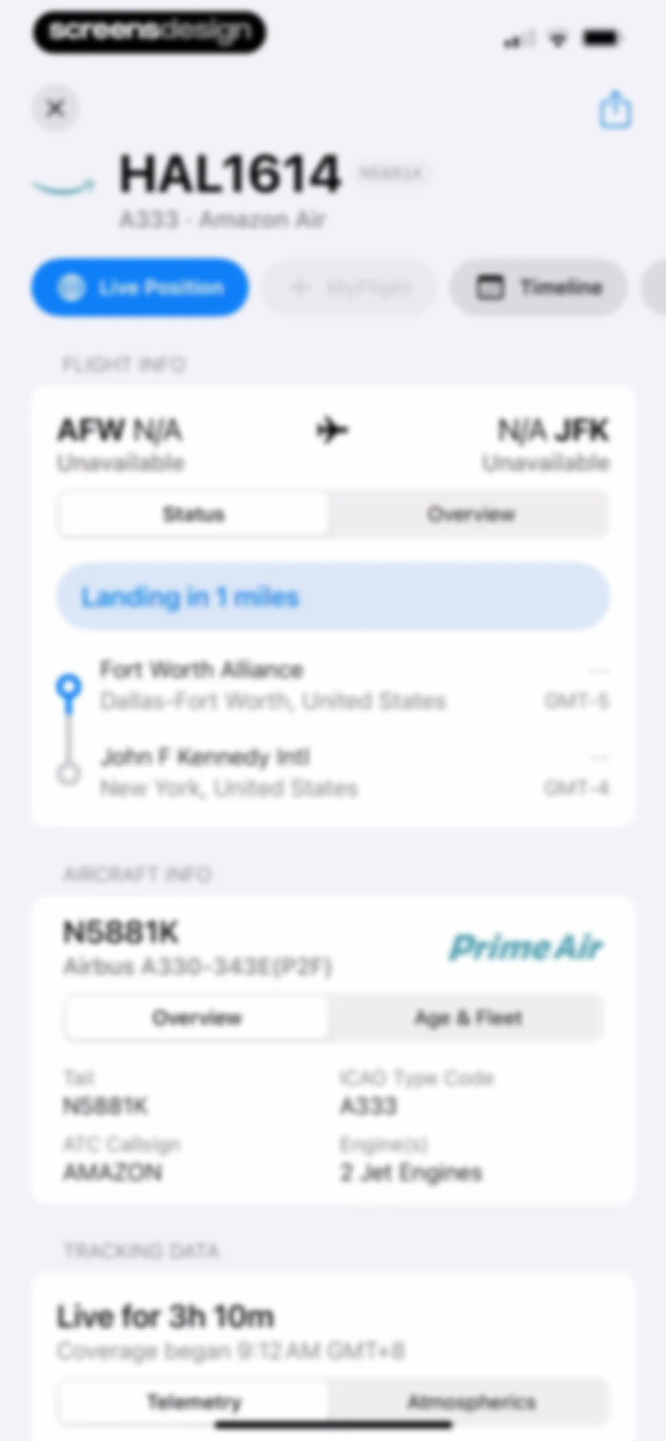 Plane Finder ⁃ Flight Tracker screen 36